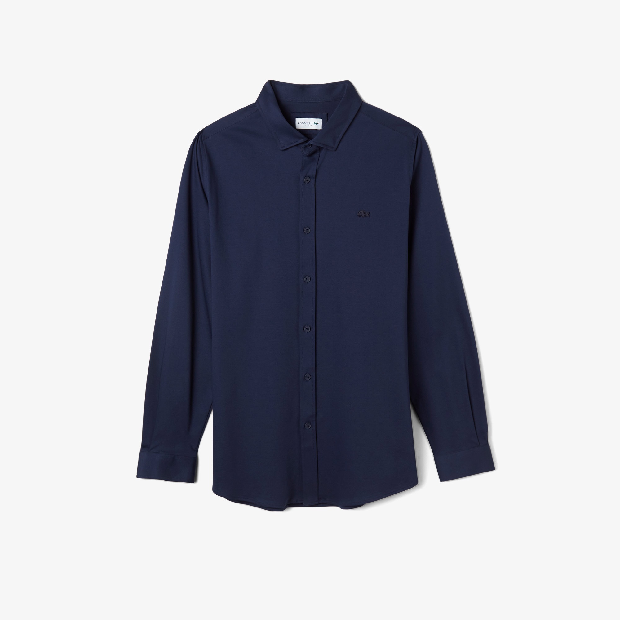 Lacoste Erkek Slim Fit Lacivert Gömlek