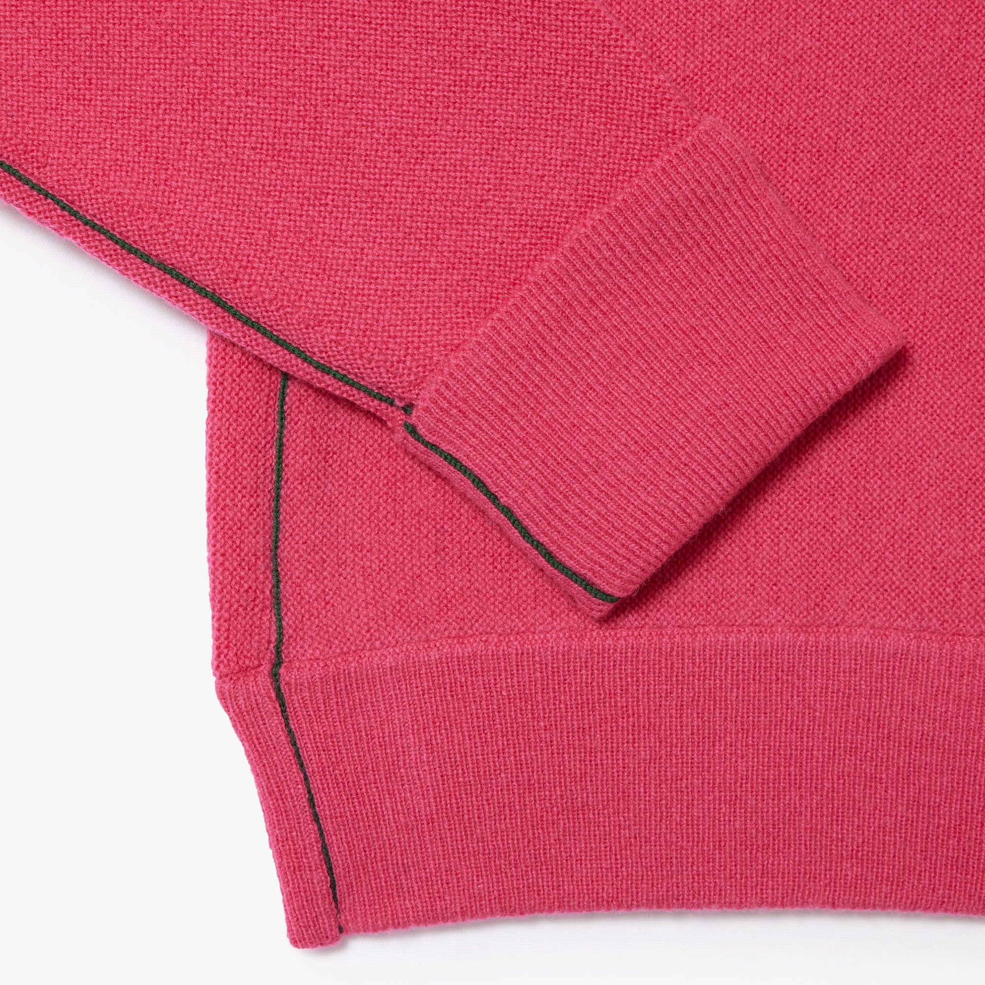 Lacoste Kaşmir Kadın Dik Yaka Pembe Kazak