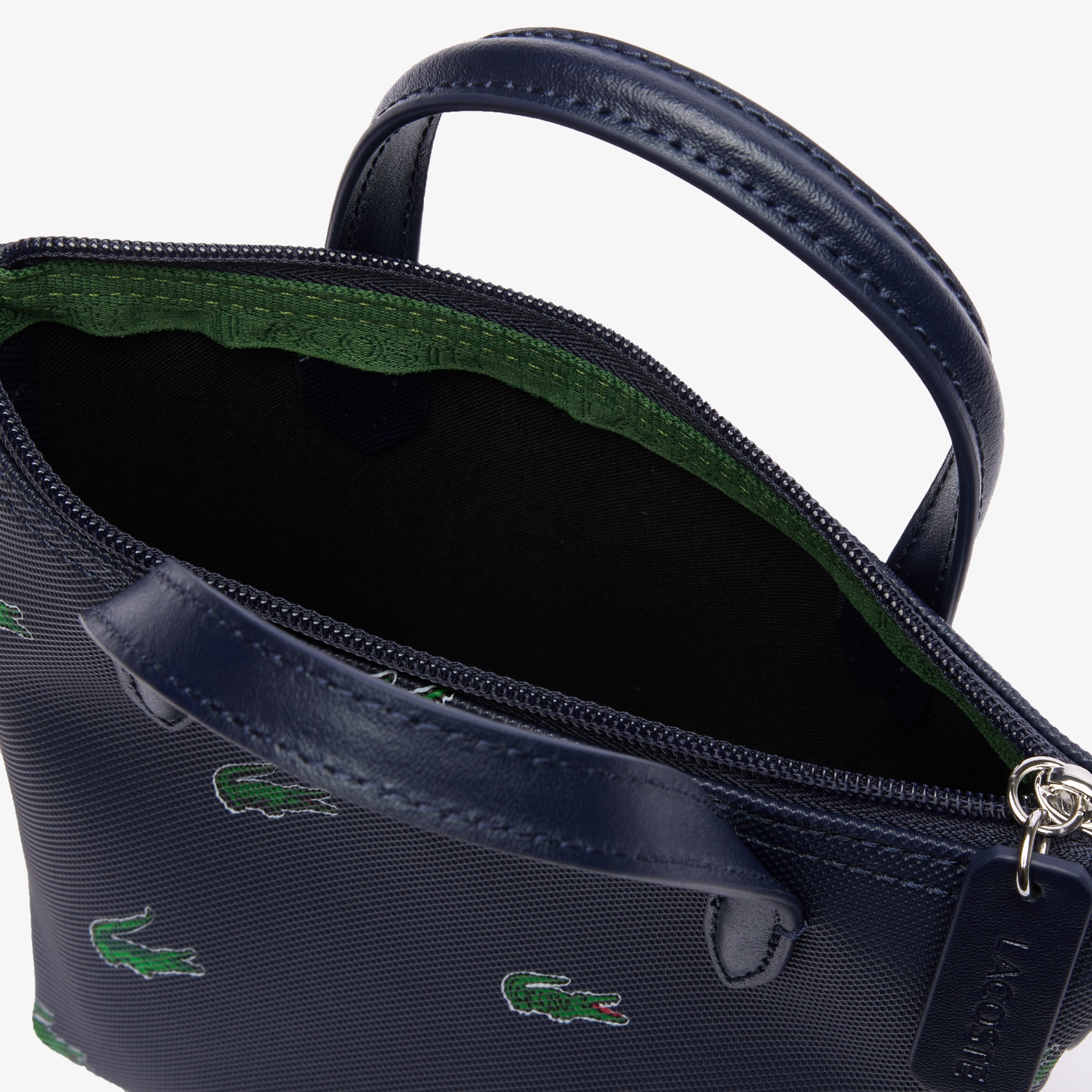 Lacoste Kadın Baskılı Lacivert Omuz Çantası