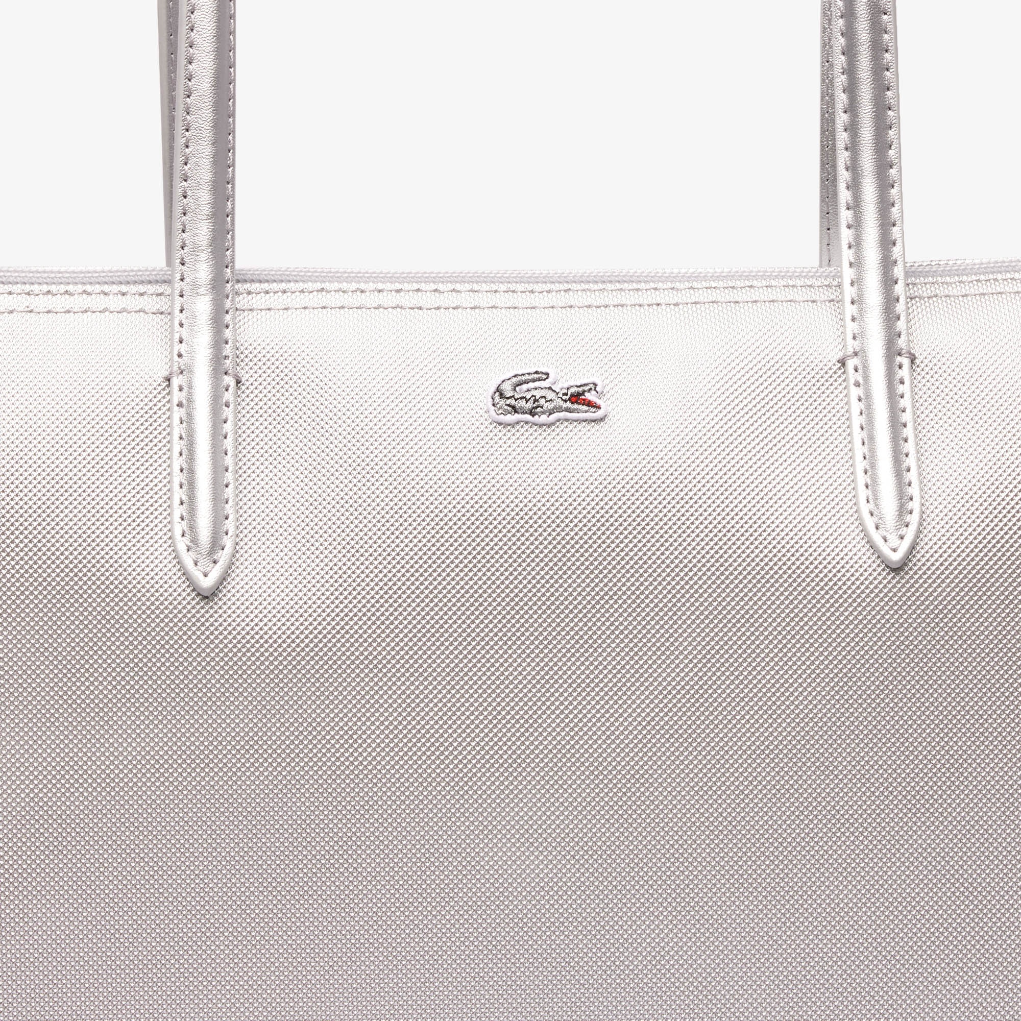 Lacoste Kadın L.12.12 Gri Omuz Çantası
