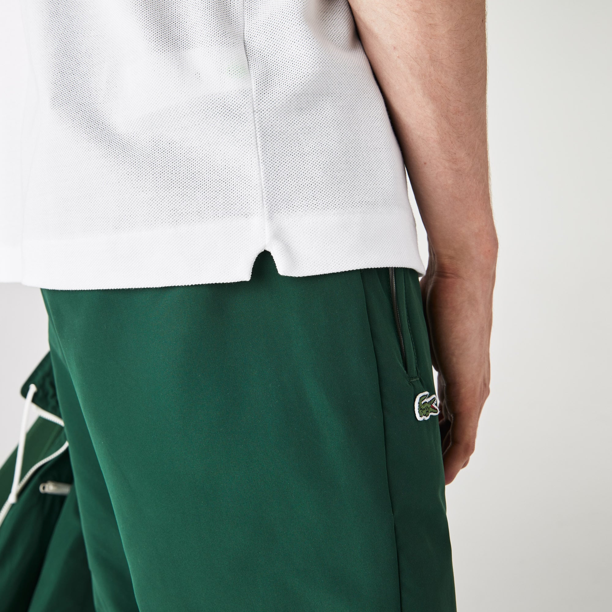 L.12.12 Erkek Classic Fit Beyaz Polo