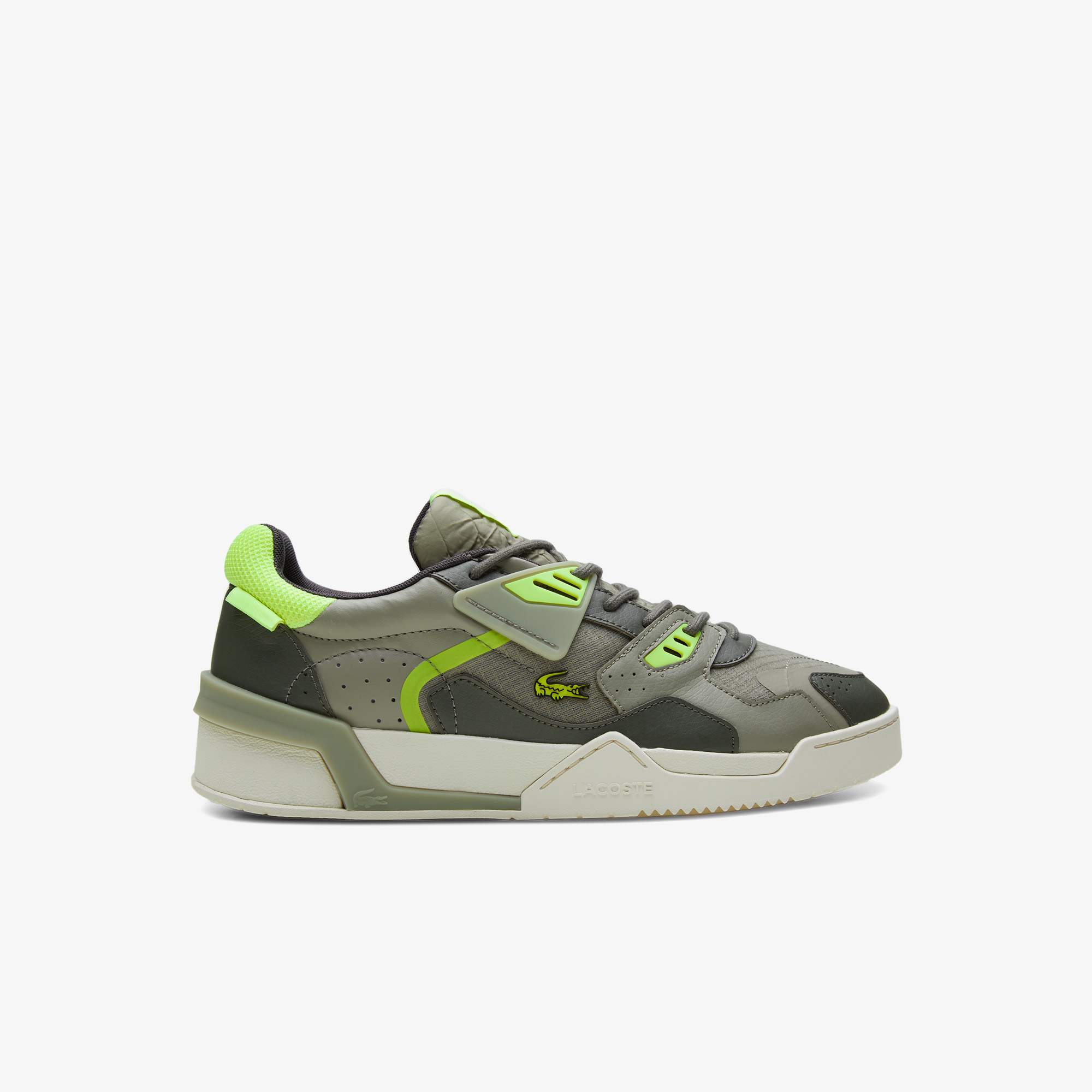 20日22時迄 【358】Zg Ea Ln Lv TT Pm At Bl Lacoste SPORT Lt Court 125 Erkek Yeşil Sneaker 746SMA0056-AB4
