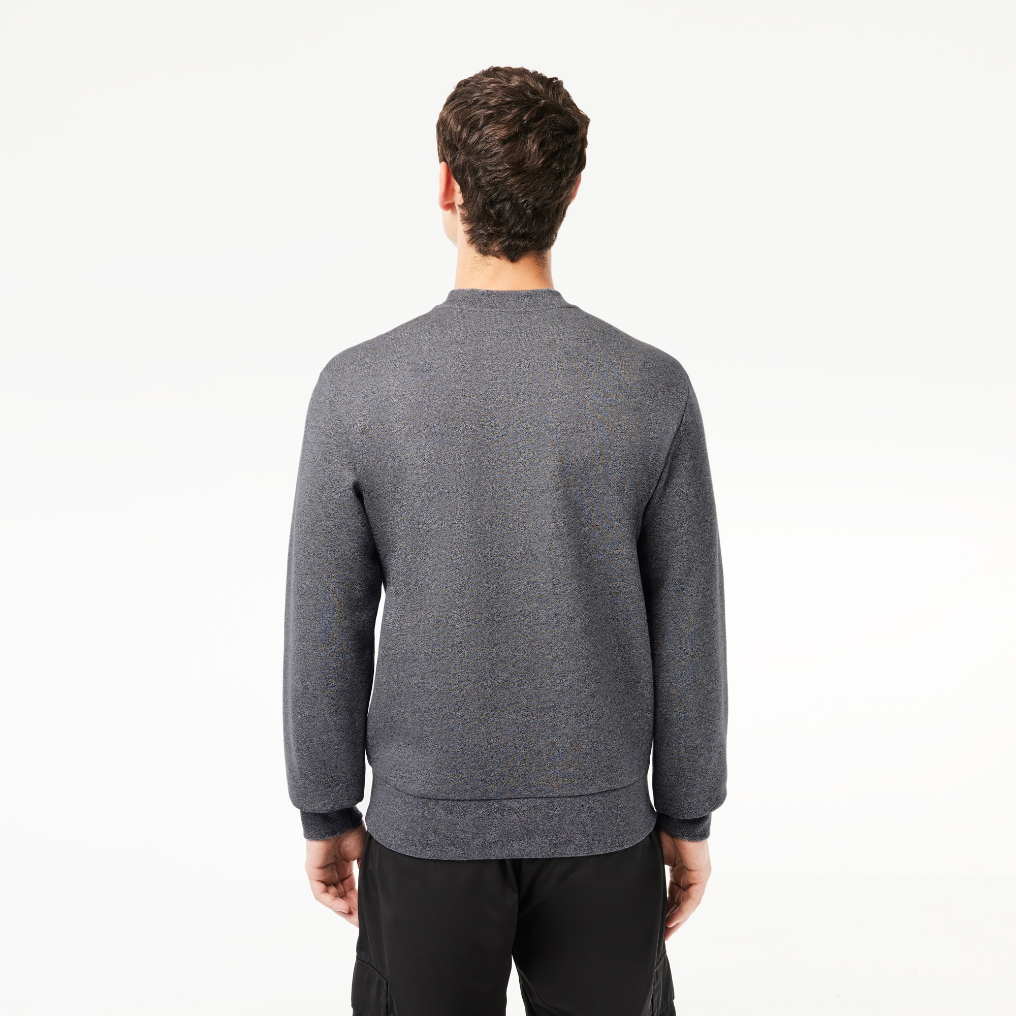 Lacoste Erkek Classic Fit Bisiklet Yaka Gri Sweatshirt