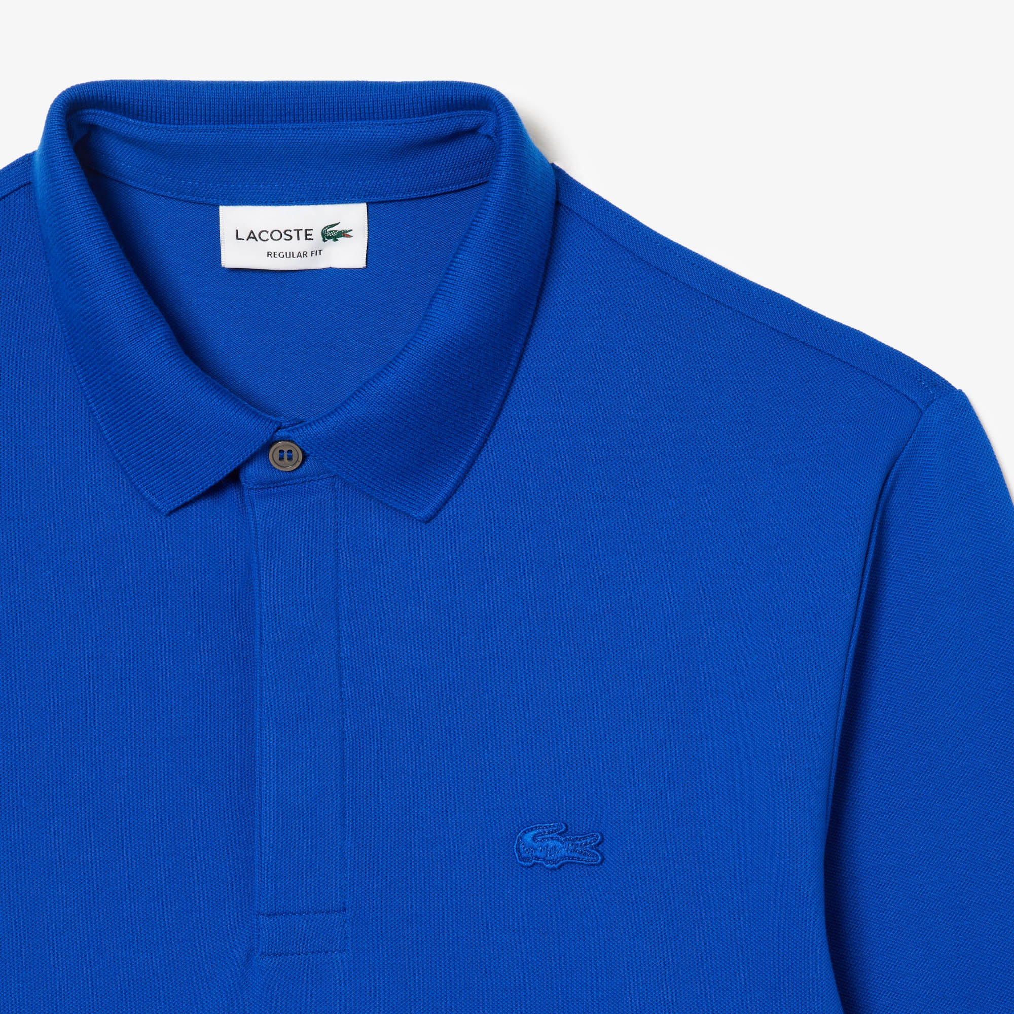 Lacoste Erkek Regular Fit Uzun Kollu Mavi Paris Polo