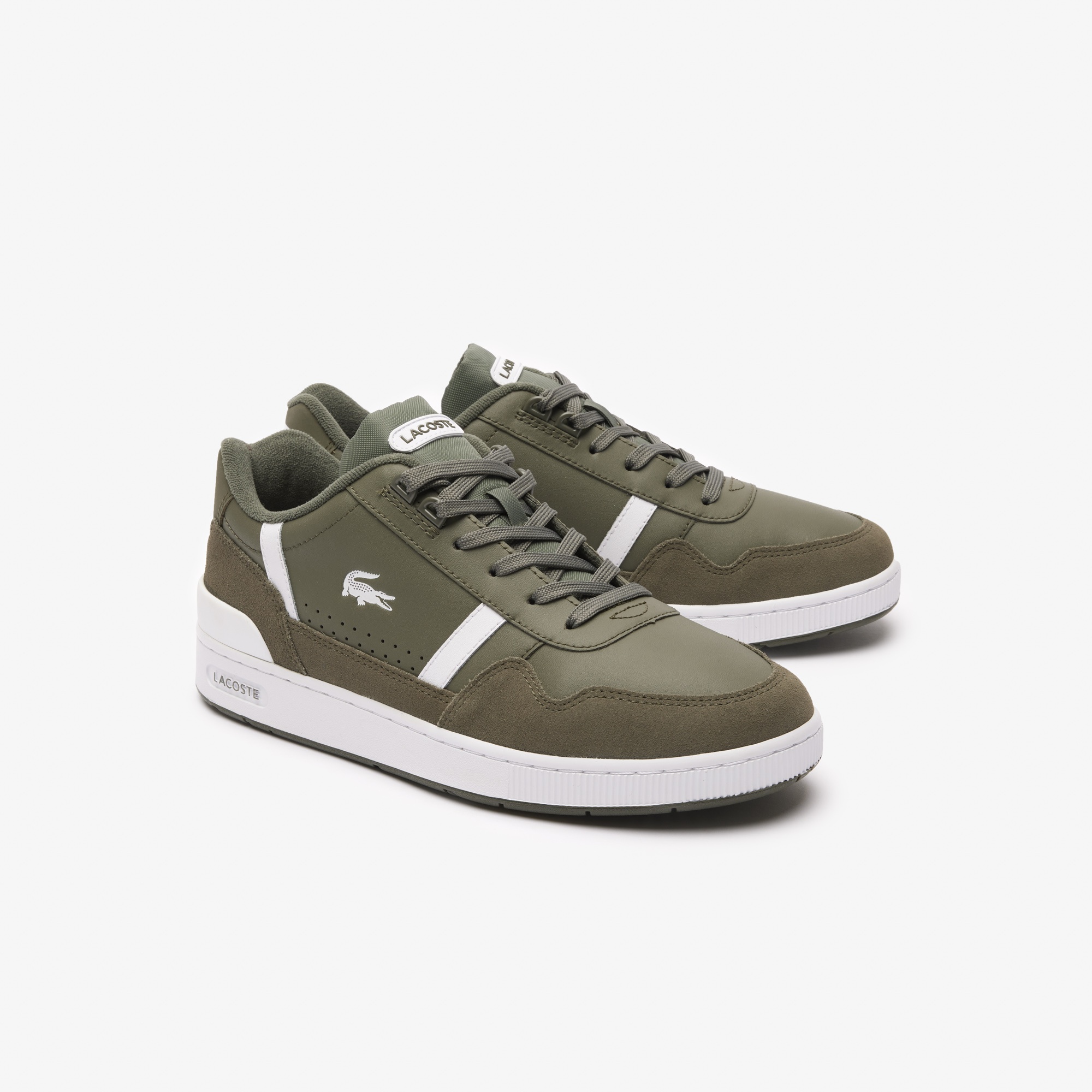 Lacoste T-Clip Erkek Haki Sneaker