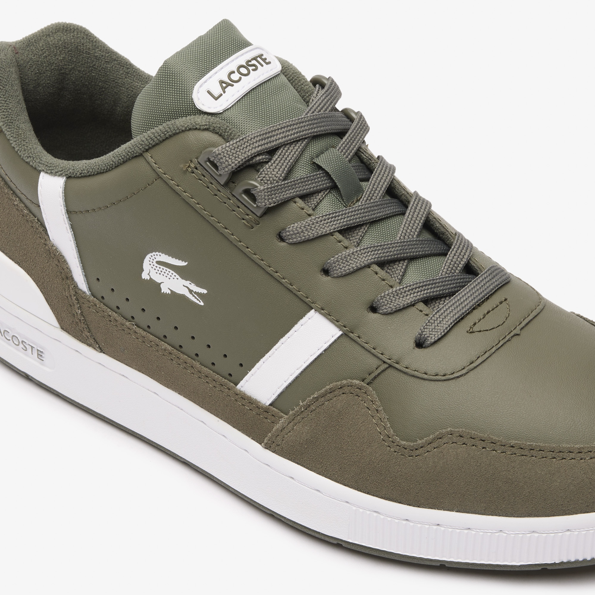 Lacoste T-Clip Erkek Haki Sneaker