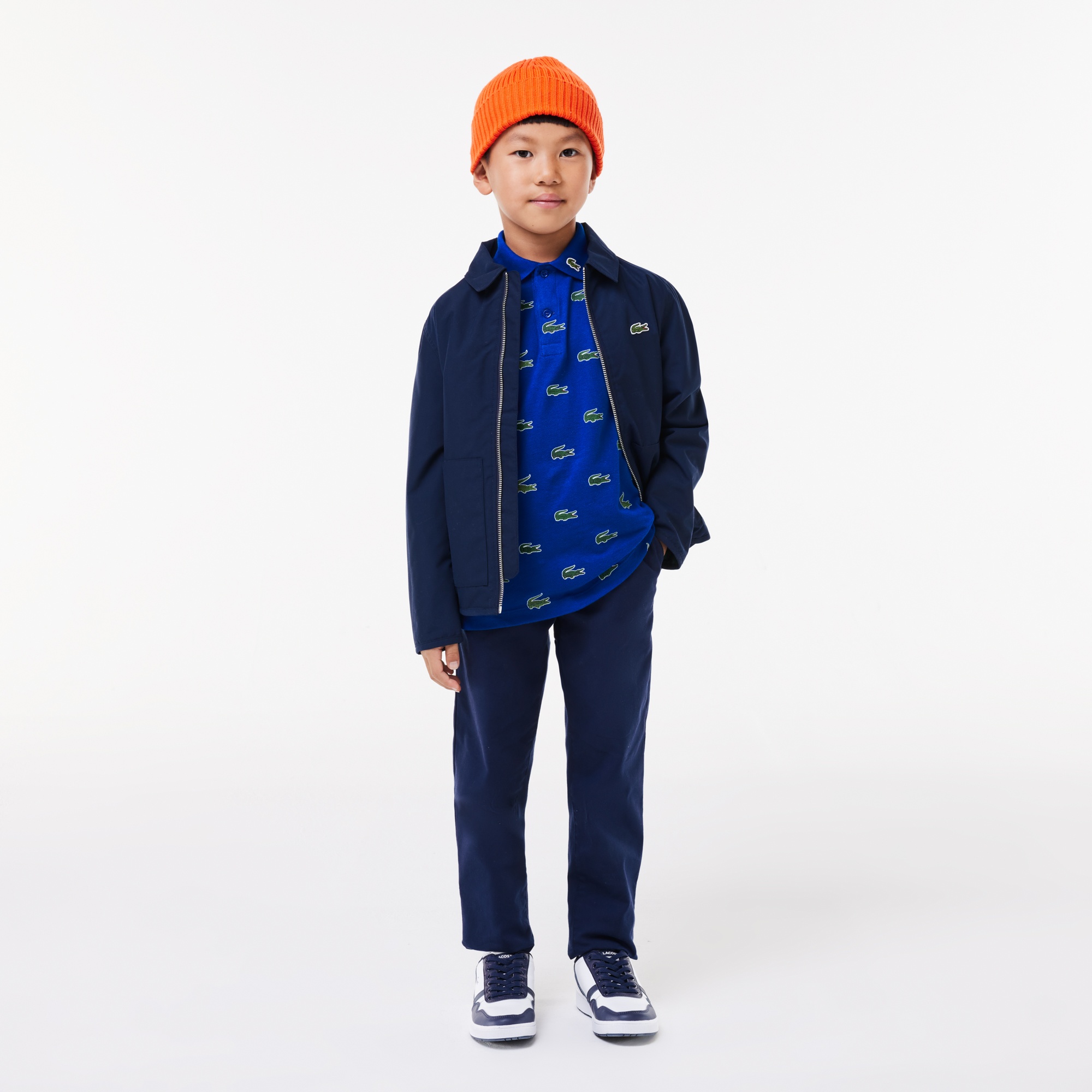 Lacoste Çocuk Mavi Polo