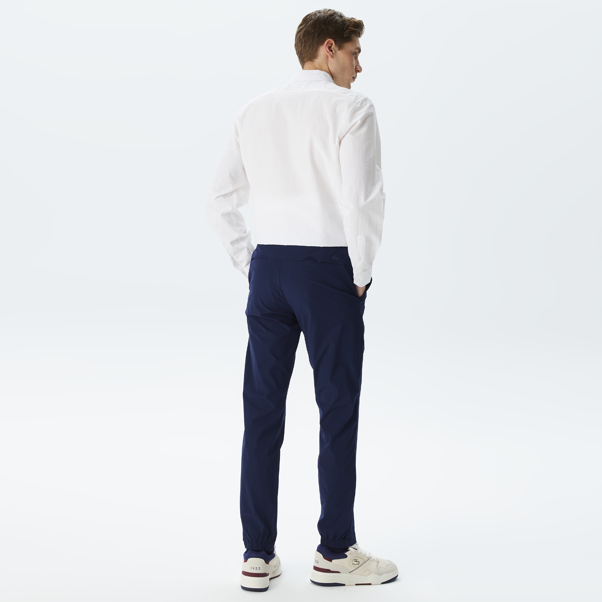 Lacoste Erkek Slim Fit Lacivert Pantolon