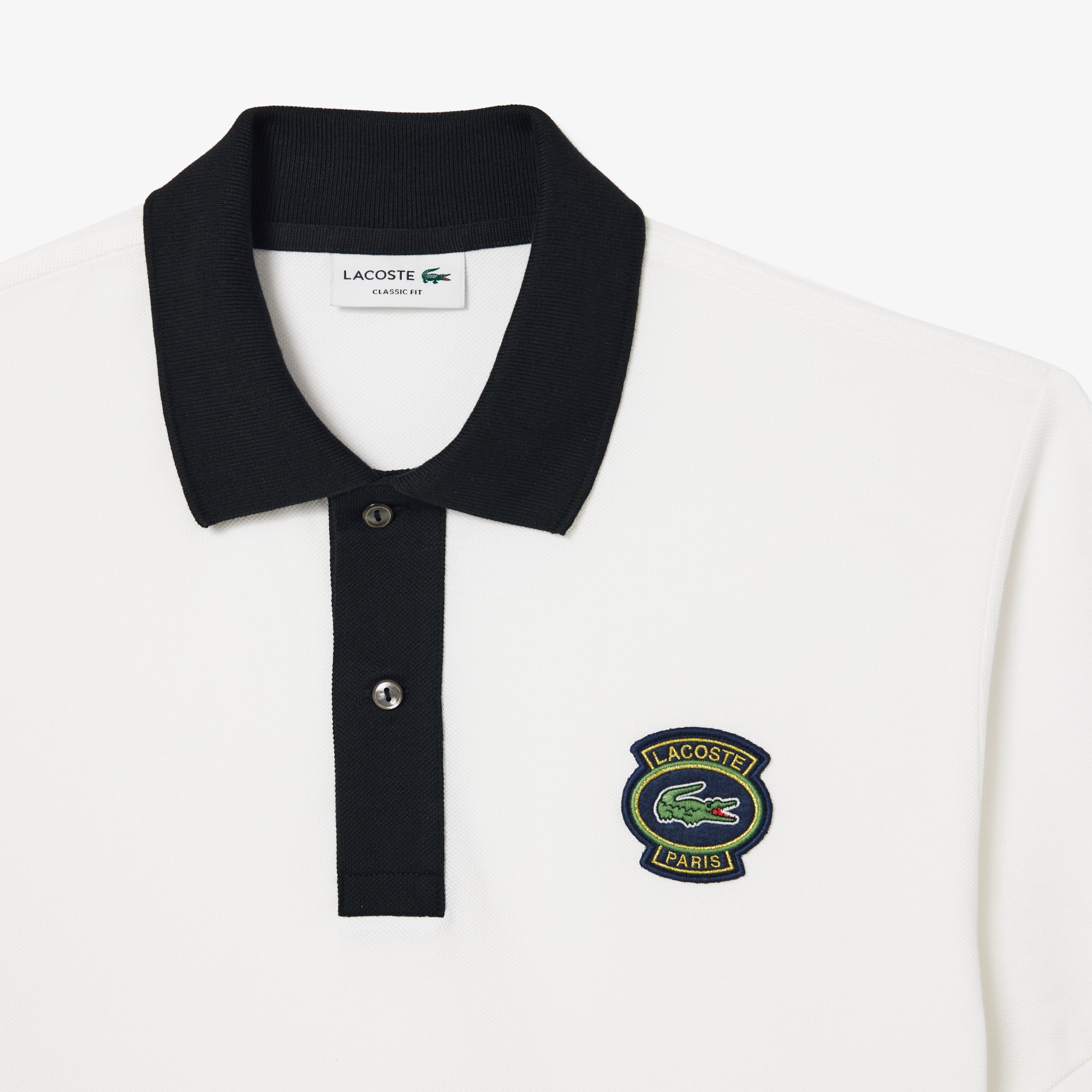 Lacoste Erkek Regular Fit Organik Pamuk Beyaz Polo