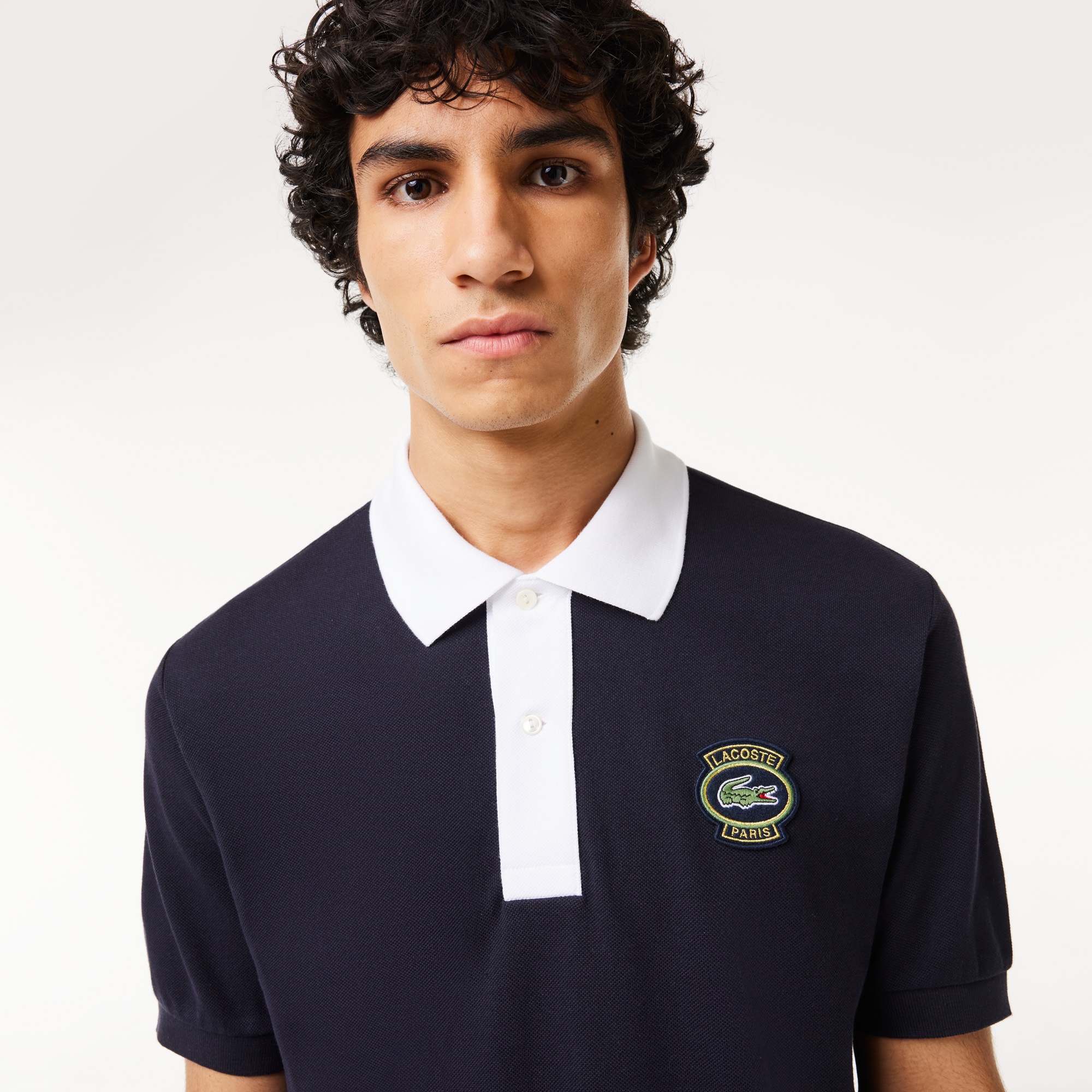 Lacoste Erkek Regular Fit Organik Pamuk Lacivert Polo