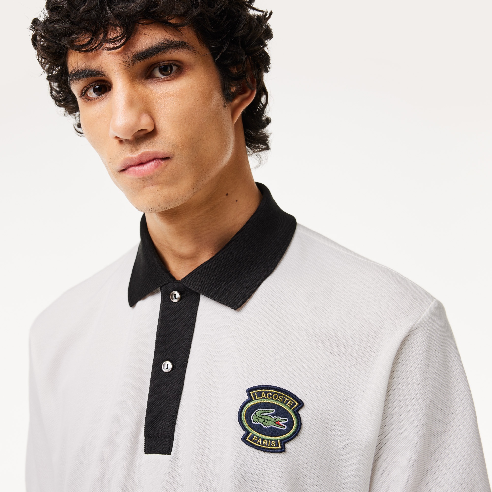 Lacoste Erkek Regular Fit Organik Pamuk Beyaz Polo