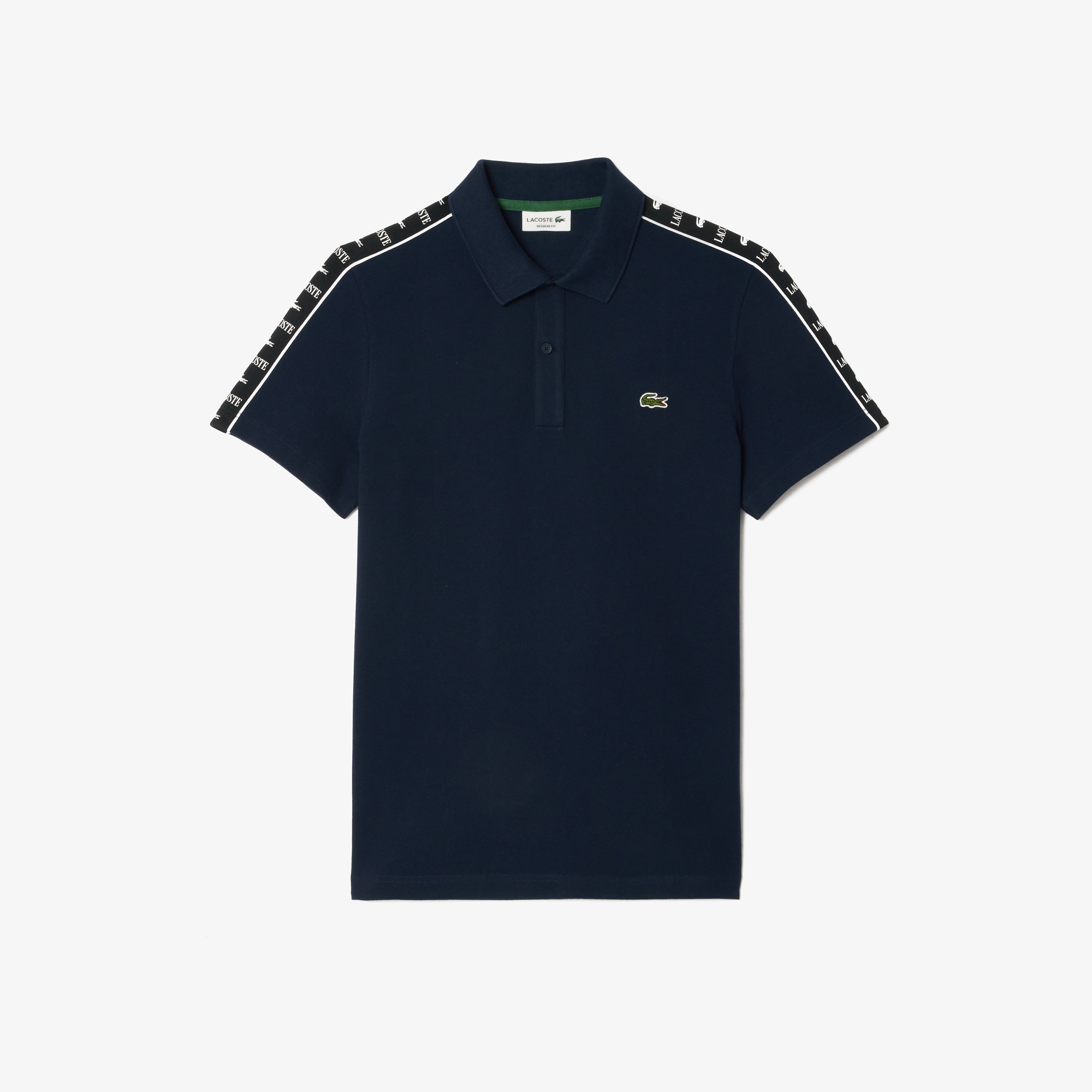 Lacoste Erkek Regular Fit Baskılı Lacivert Polo