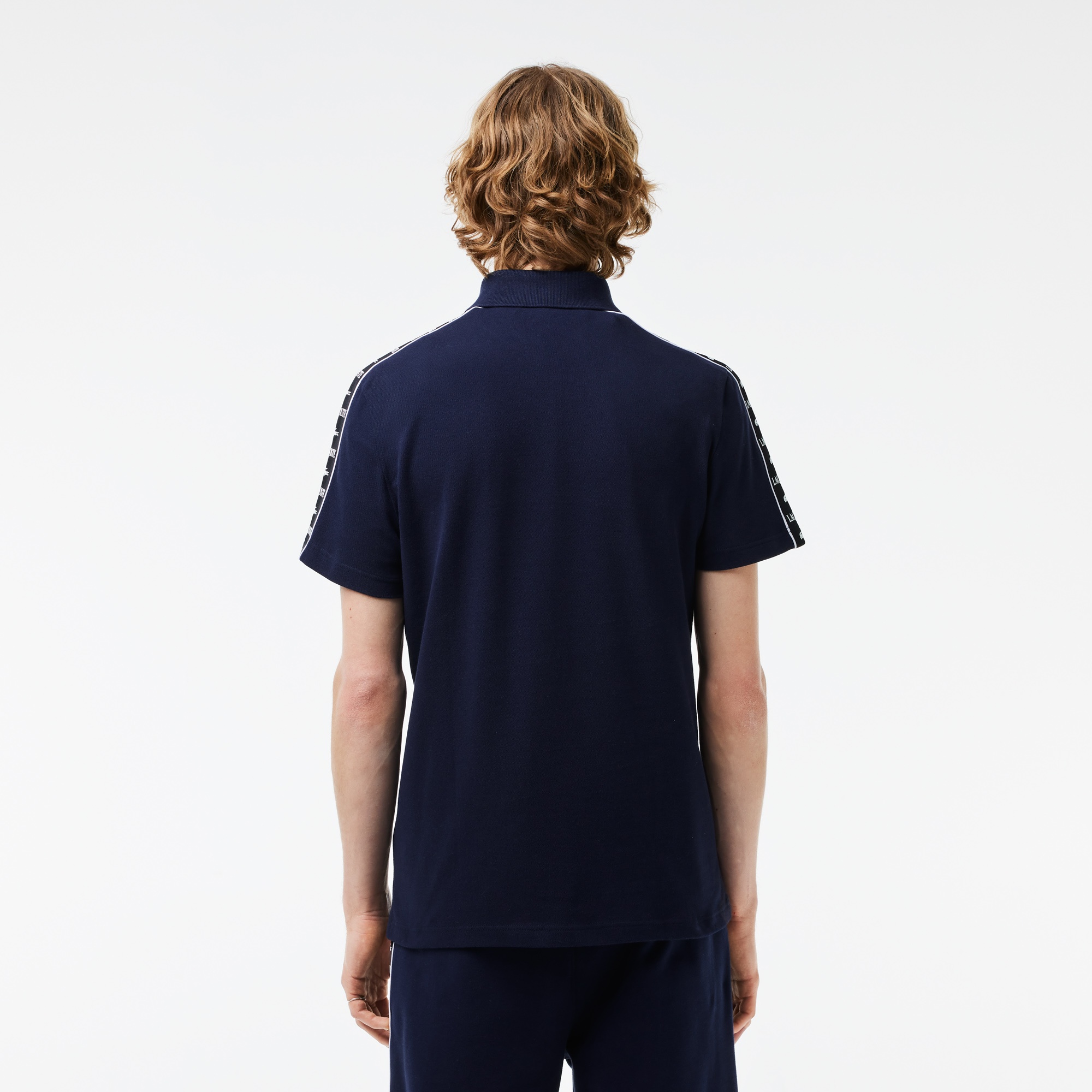 Lacoste Erkek Regular Fit Baskılı Lacivert Polo