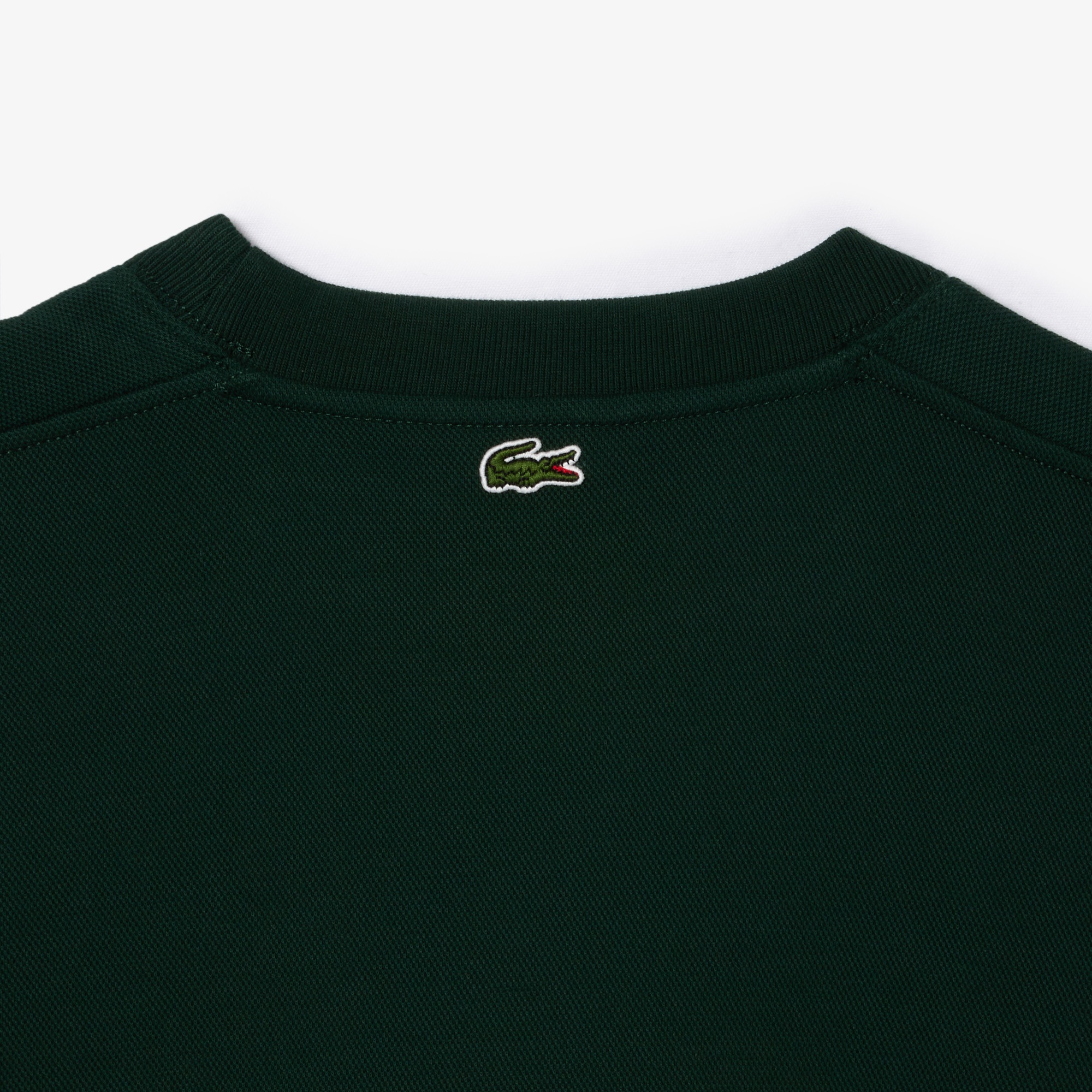 Lacoste Kadın Bisiklet Yaka Yeşil Sweatshirt