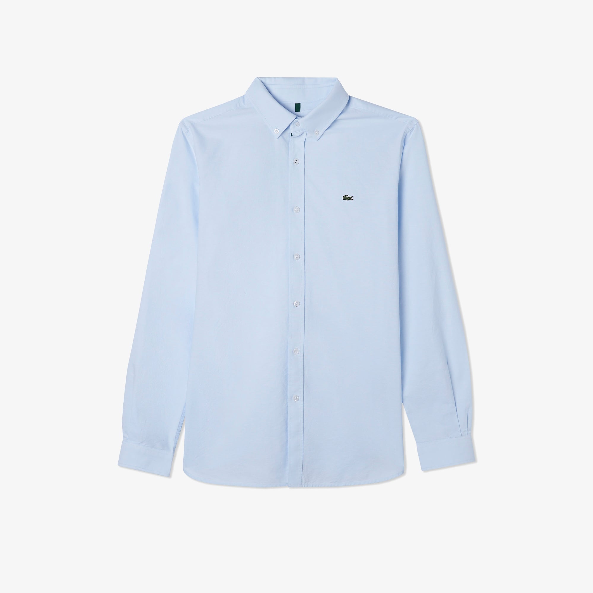 Lacoste Erkek Slim Fit Düğmeli Yaka Açık Mavi Gömlek