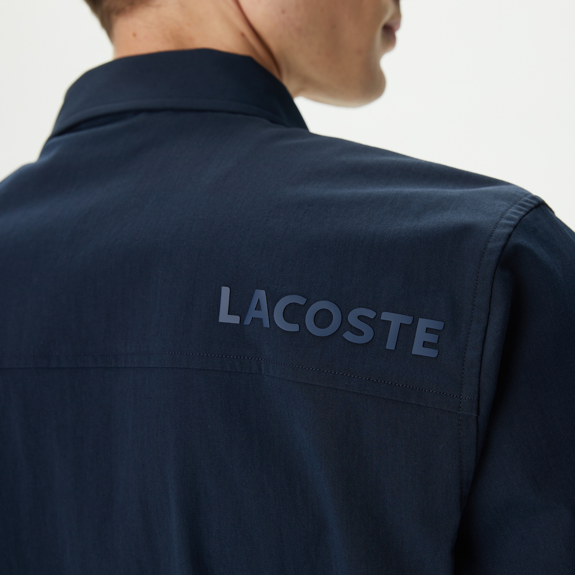 Lacoste Erkek Relaxed Fit Lacivert Gömlek