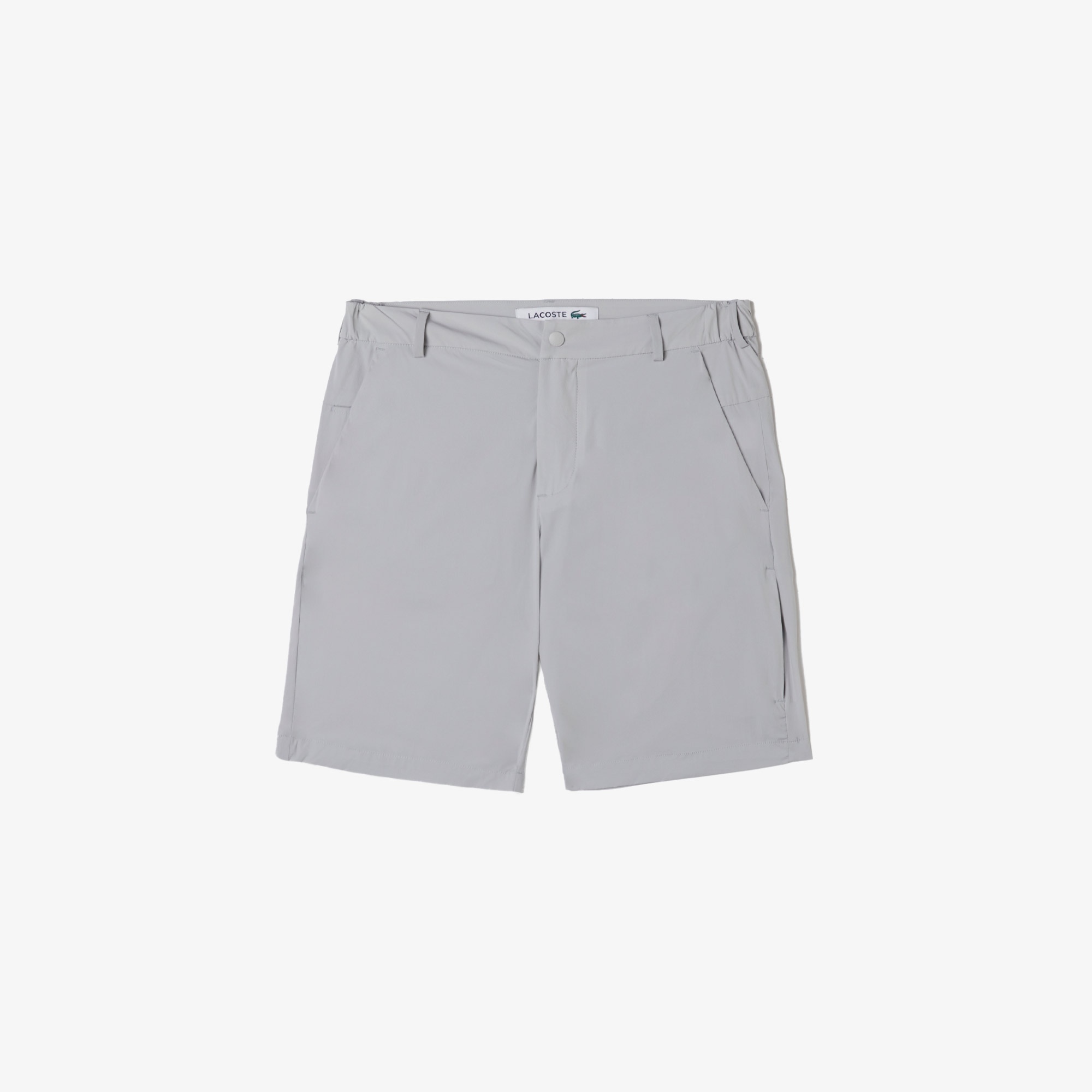 Lacoste Erkek Slim Fit Gri Bermuda