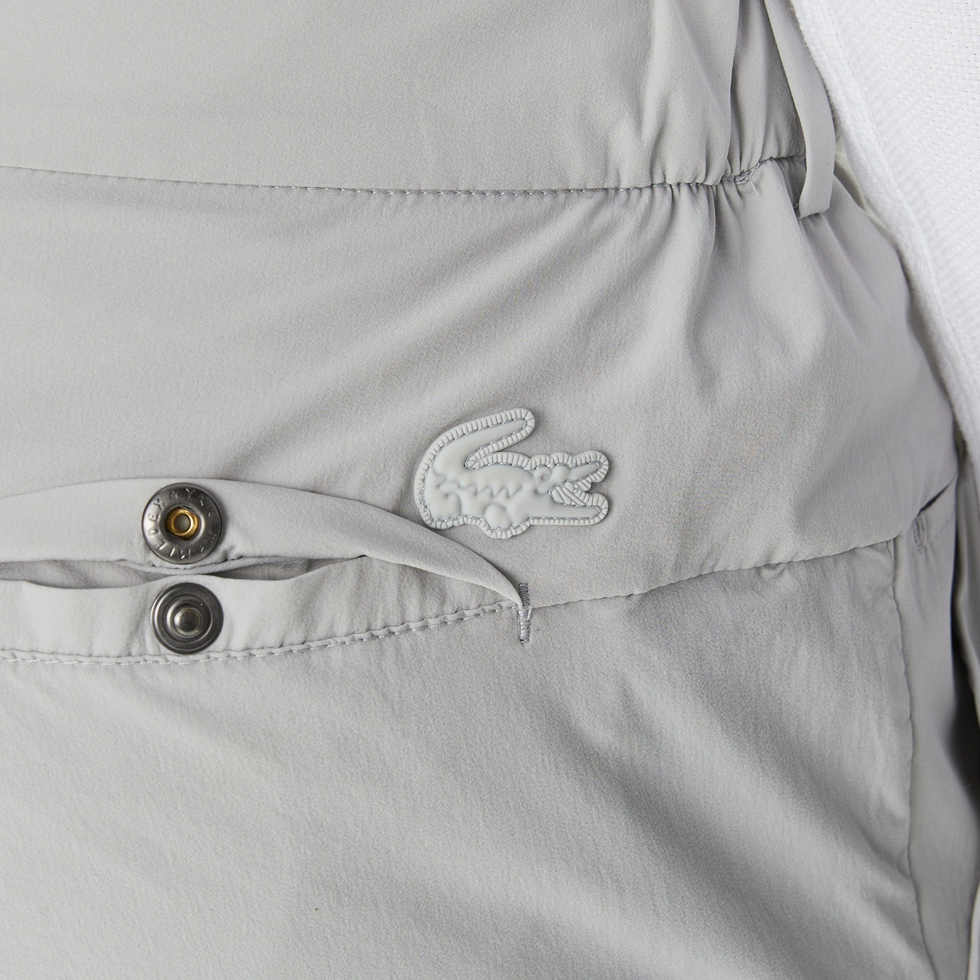 Lacoste Erkek Slim Fit Gri Bermuda