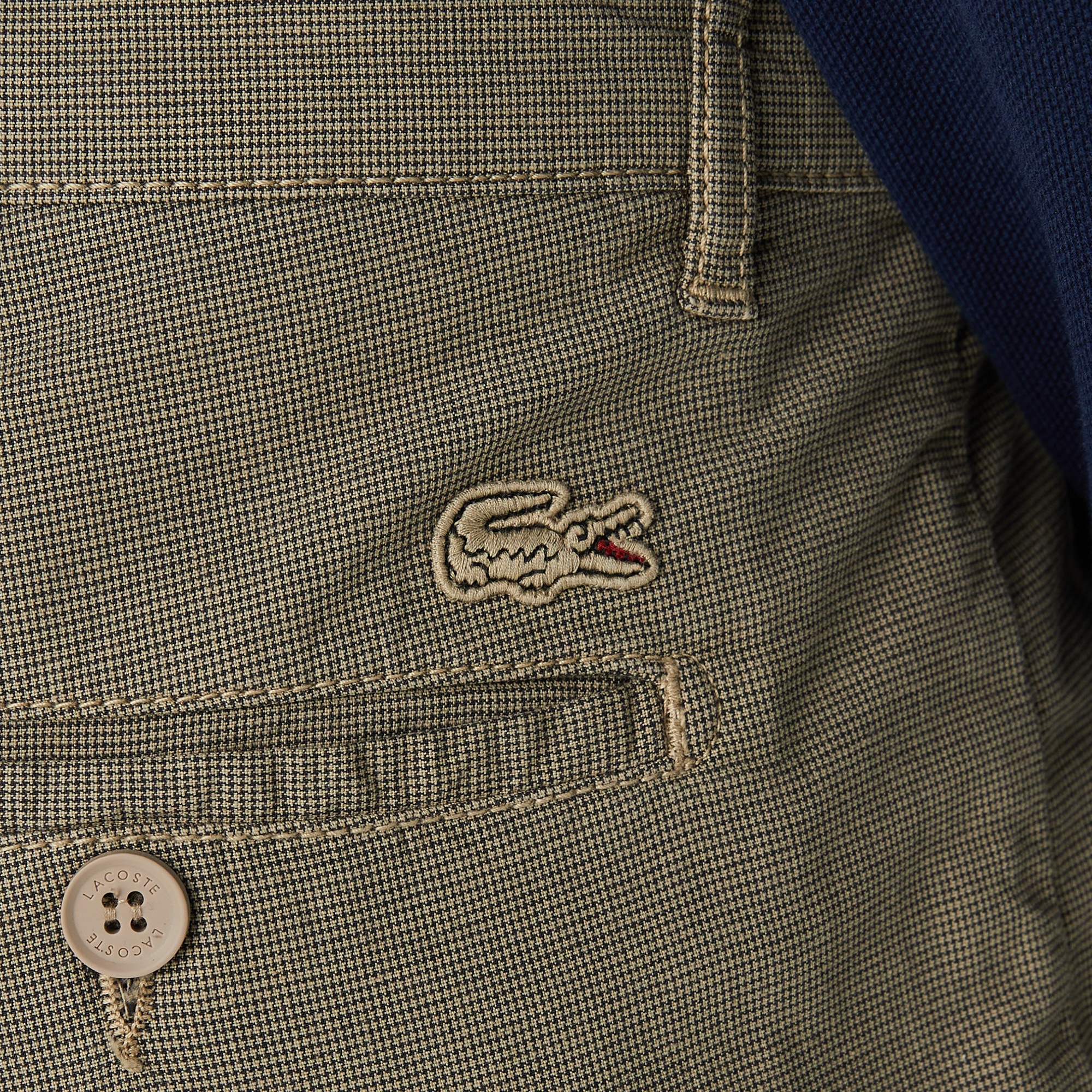 Lacoste Erkek Slim Fit Chino Bej Pantolon