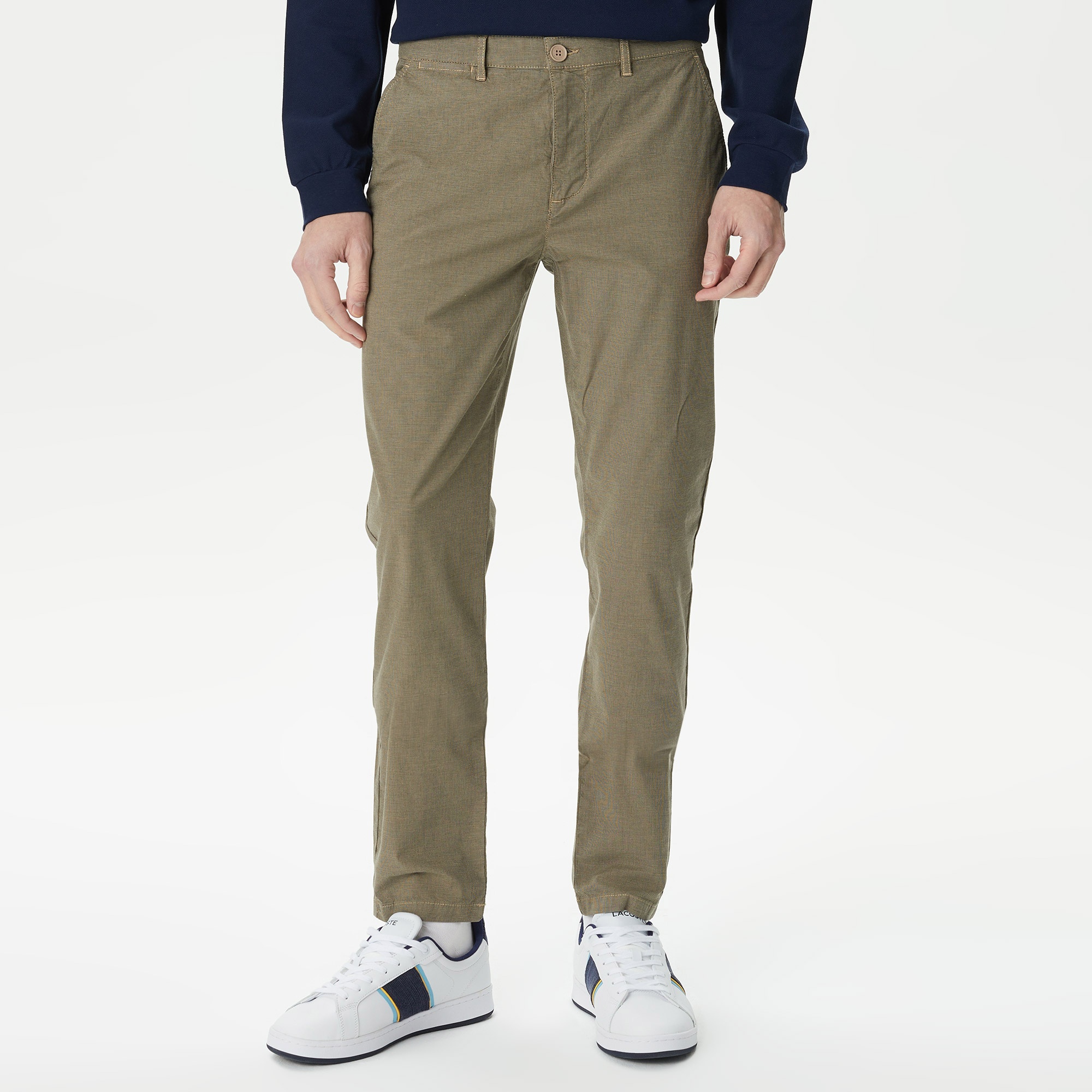Lacoste Erkek Slim Fit Chino Bej Pantolon