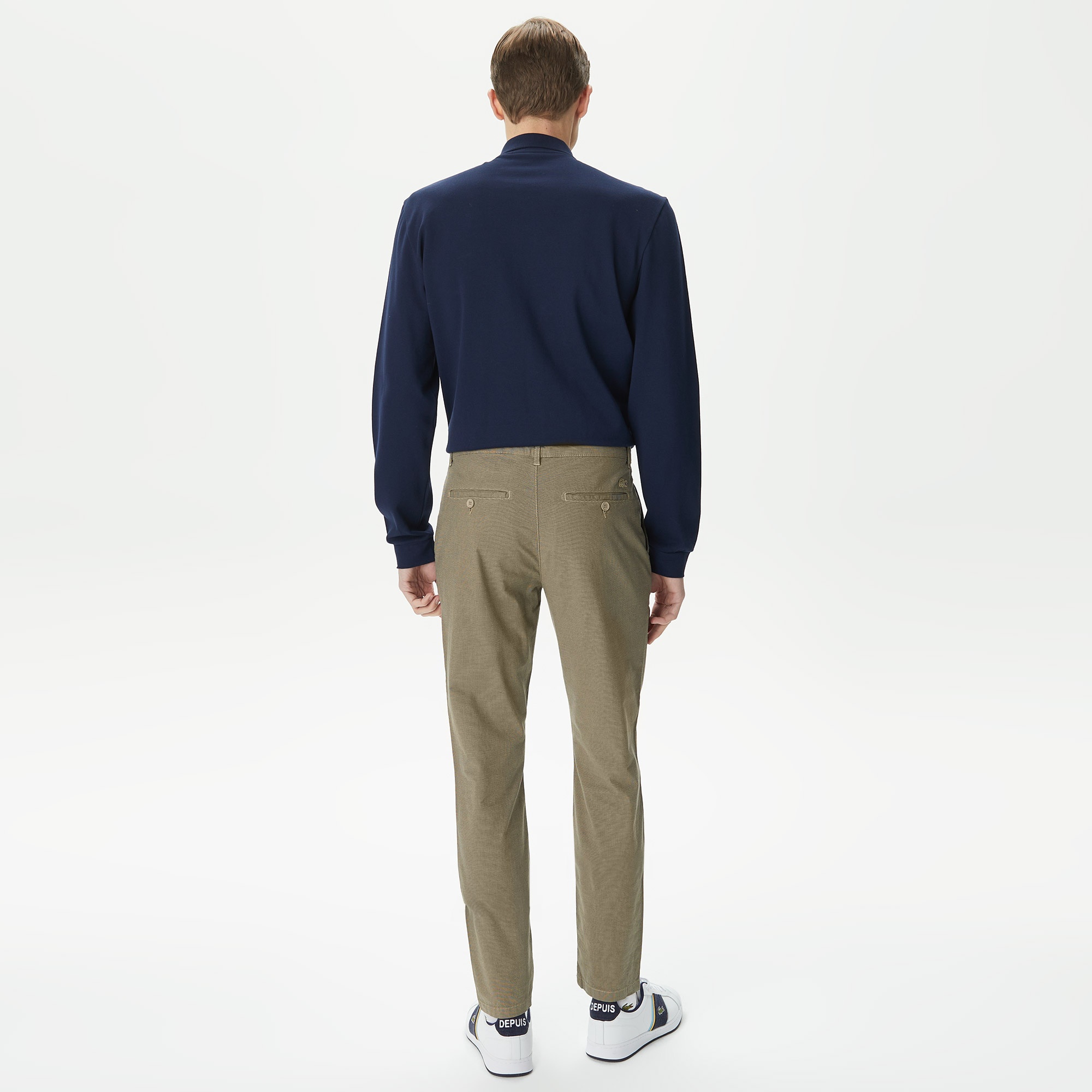 Lacoste Erkek Slim Fit Chino Bej Pantolon