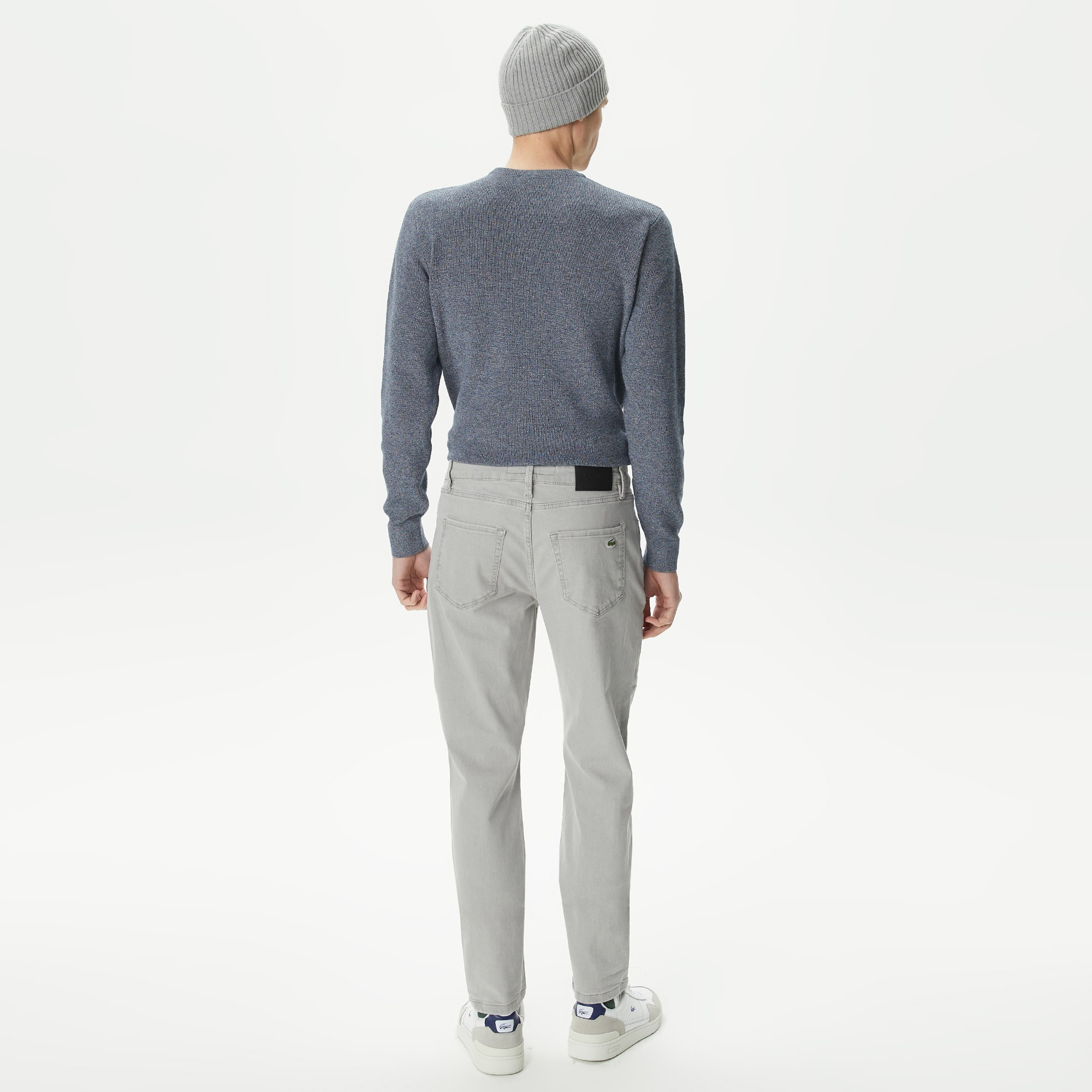 Lacoste Erkek Slim Fit Gri Pantolon