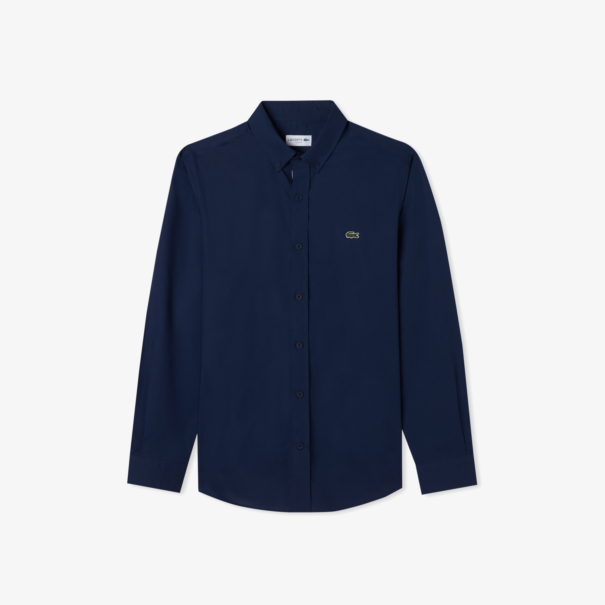 Lacoste Erkek Slim Fit Lacivert Gömlek