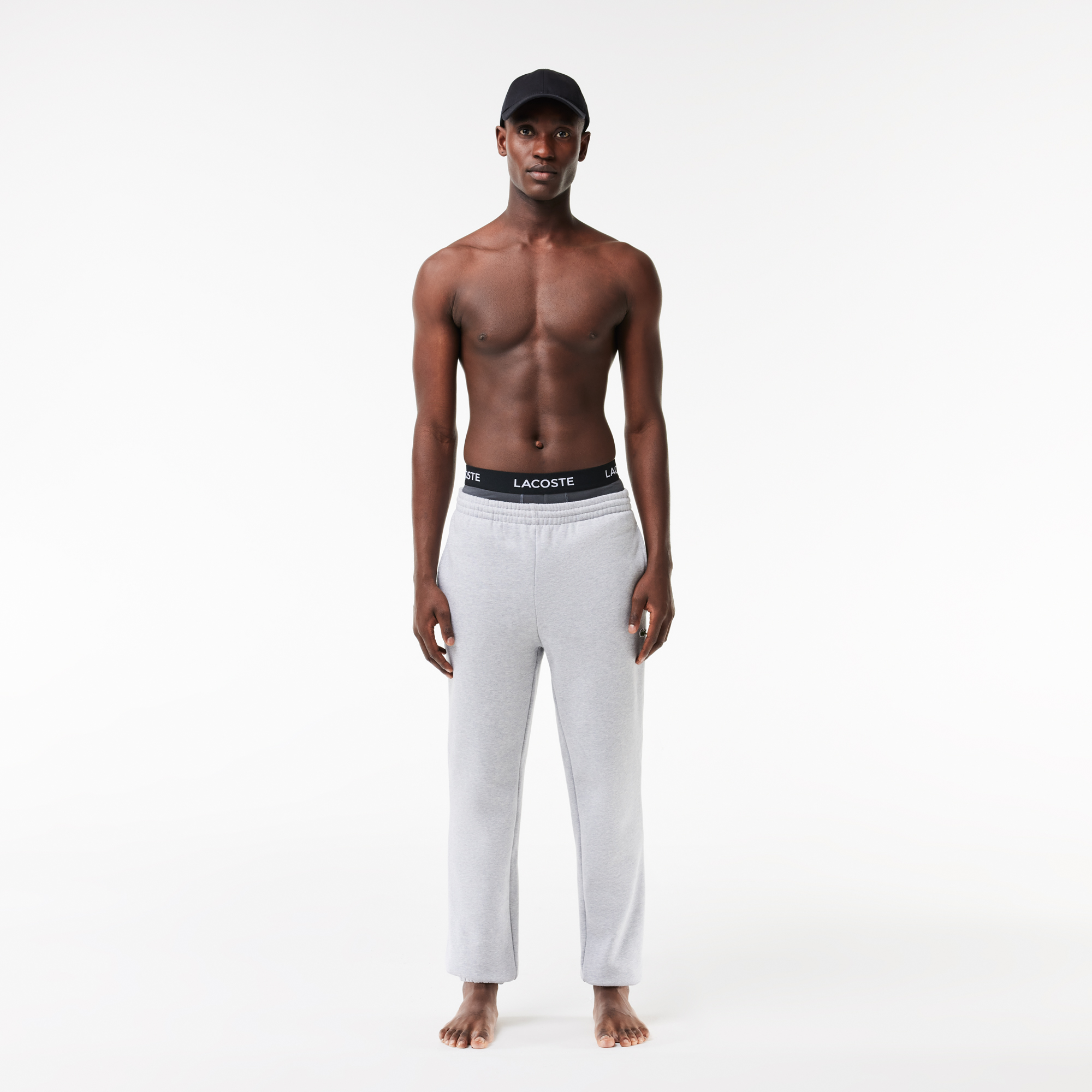 Lacoste Erkek Regular Fit Koyu Gri Boxer görsel 6