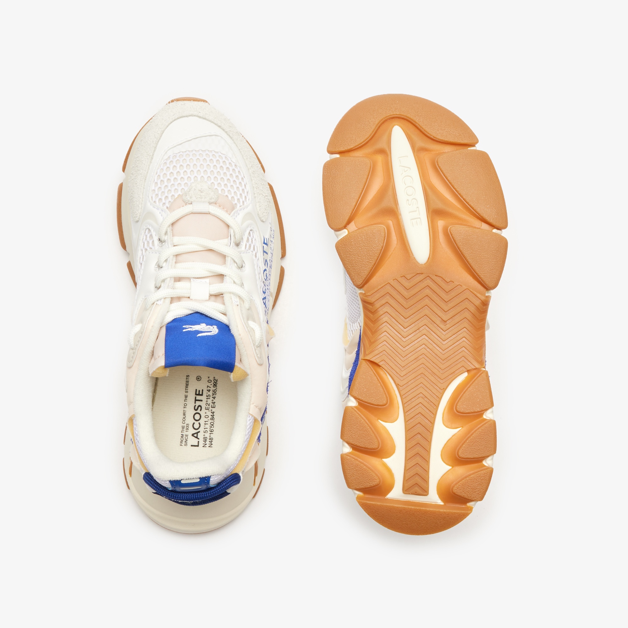 Lacoste L003 Neo Kadın Bej Sneaker