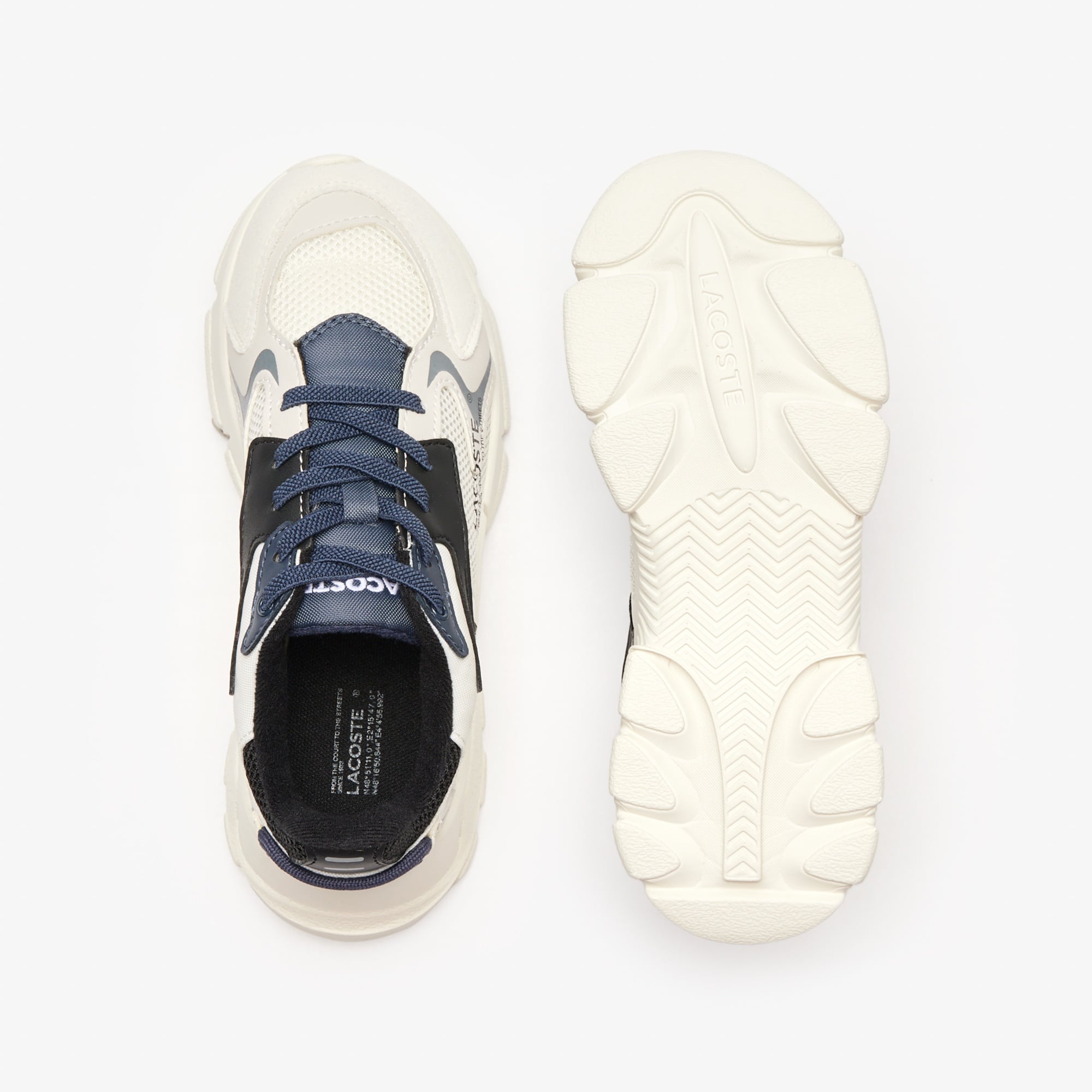 Lacoste L003 Neo Çocuk Krem Sneaker