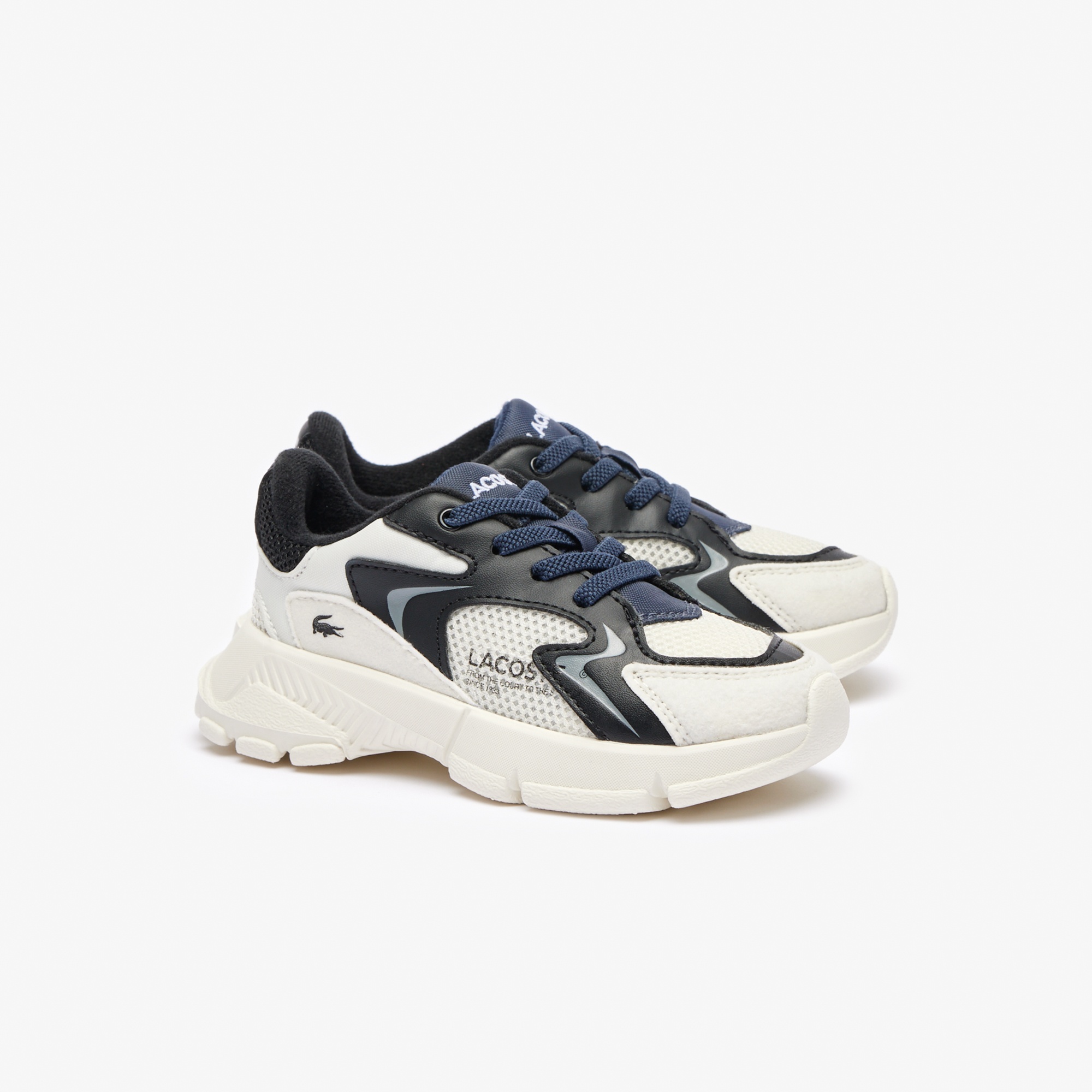 Lacoste L003 Neo Çocuk Krem Sneaker