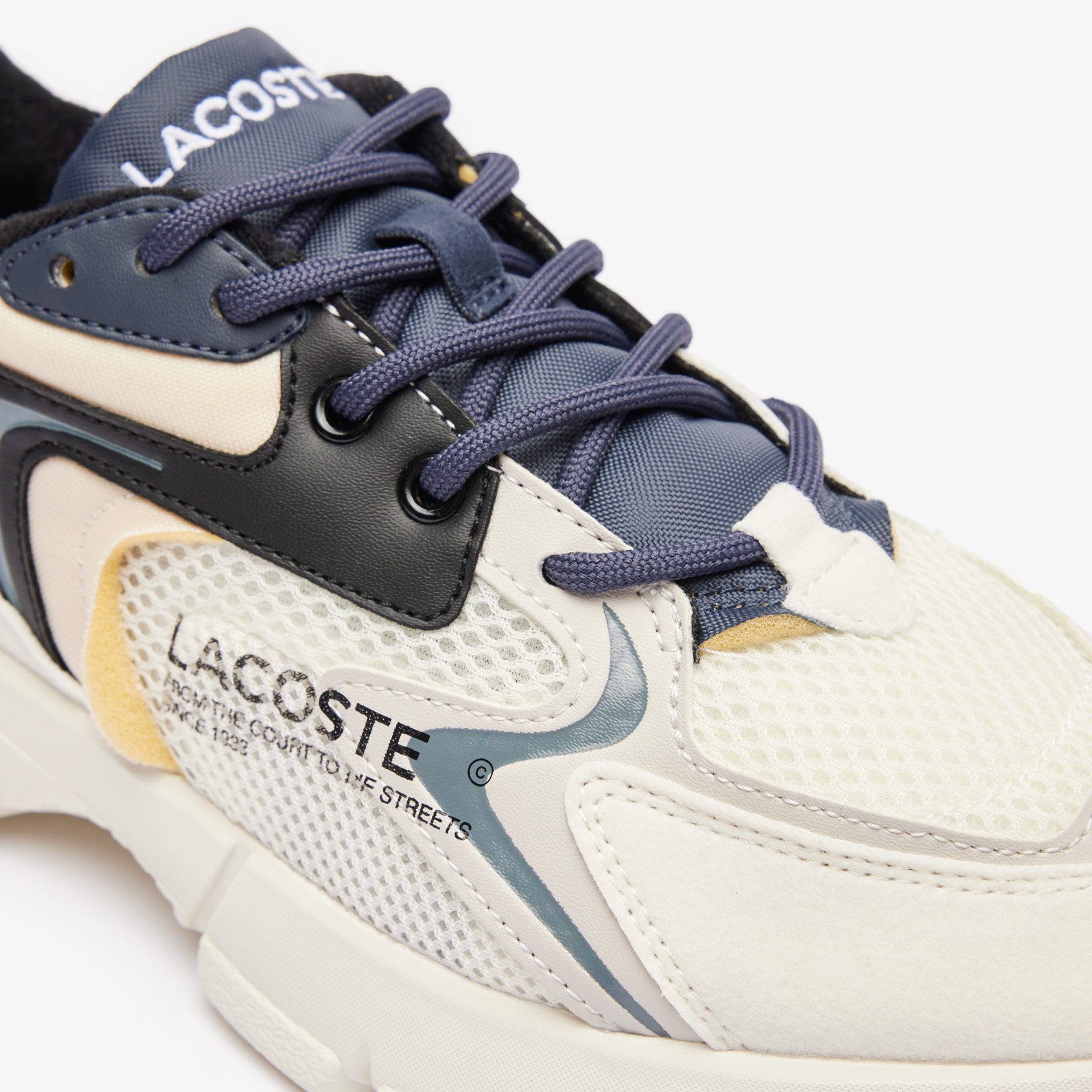Lacoste L003 Neo Çocuk Krem Sneaker