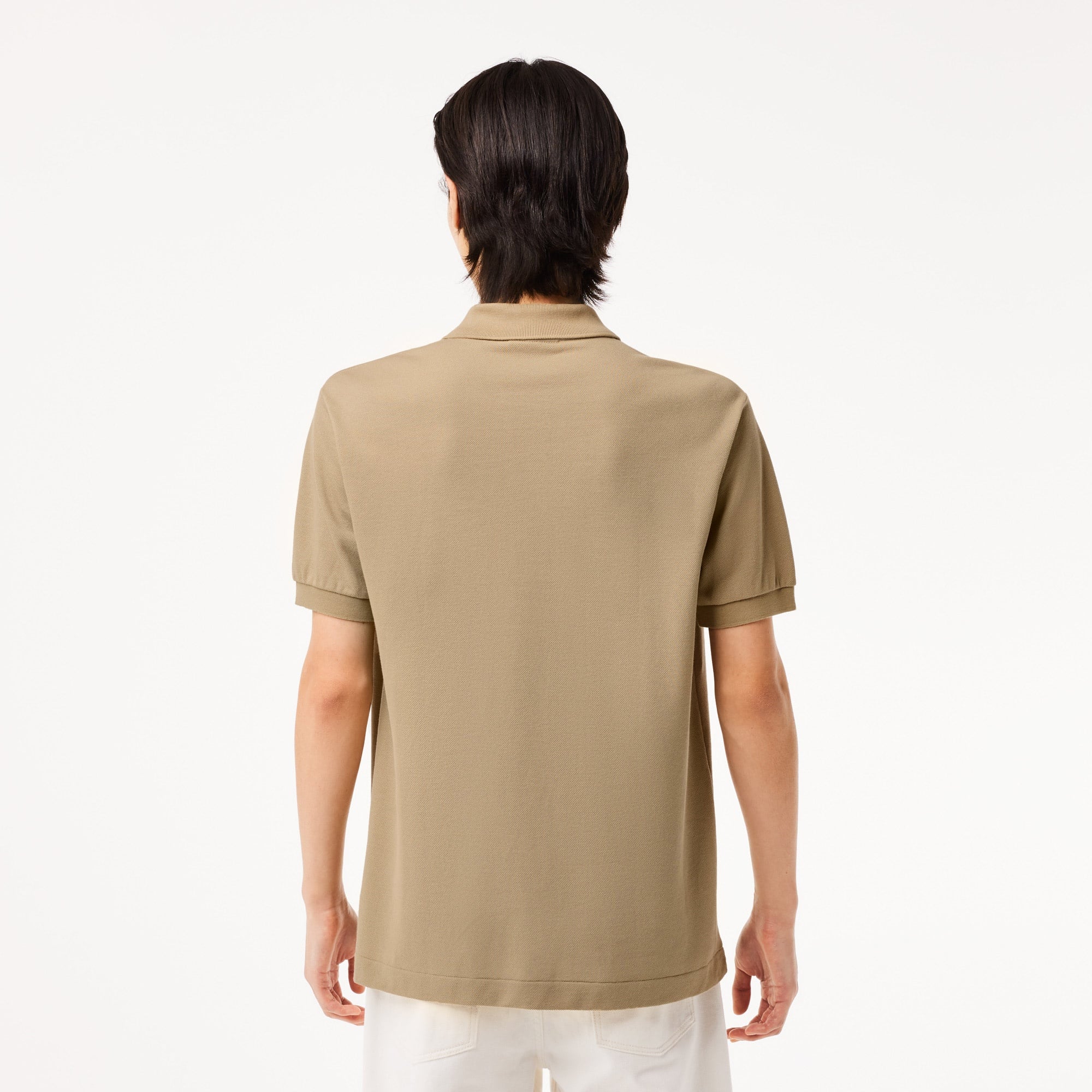 Lacoste L.12.12 Erkek Classic Fit Bej Polo