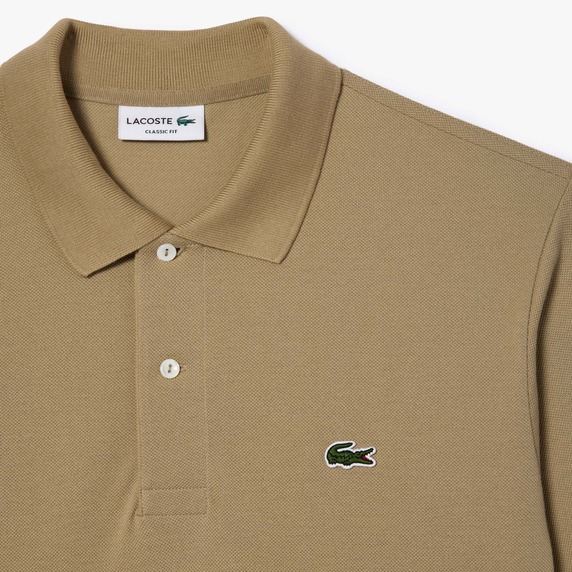 Lacoste L.12.12 Erkek Classic Fit Bej Polo