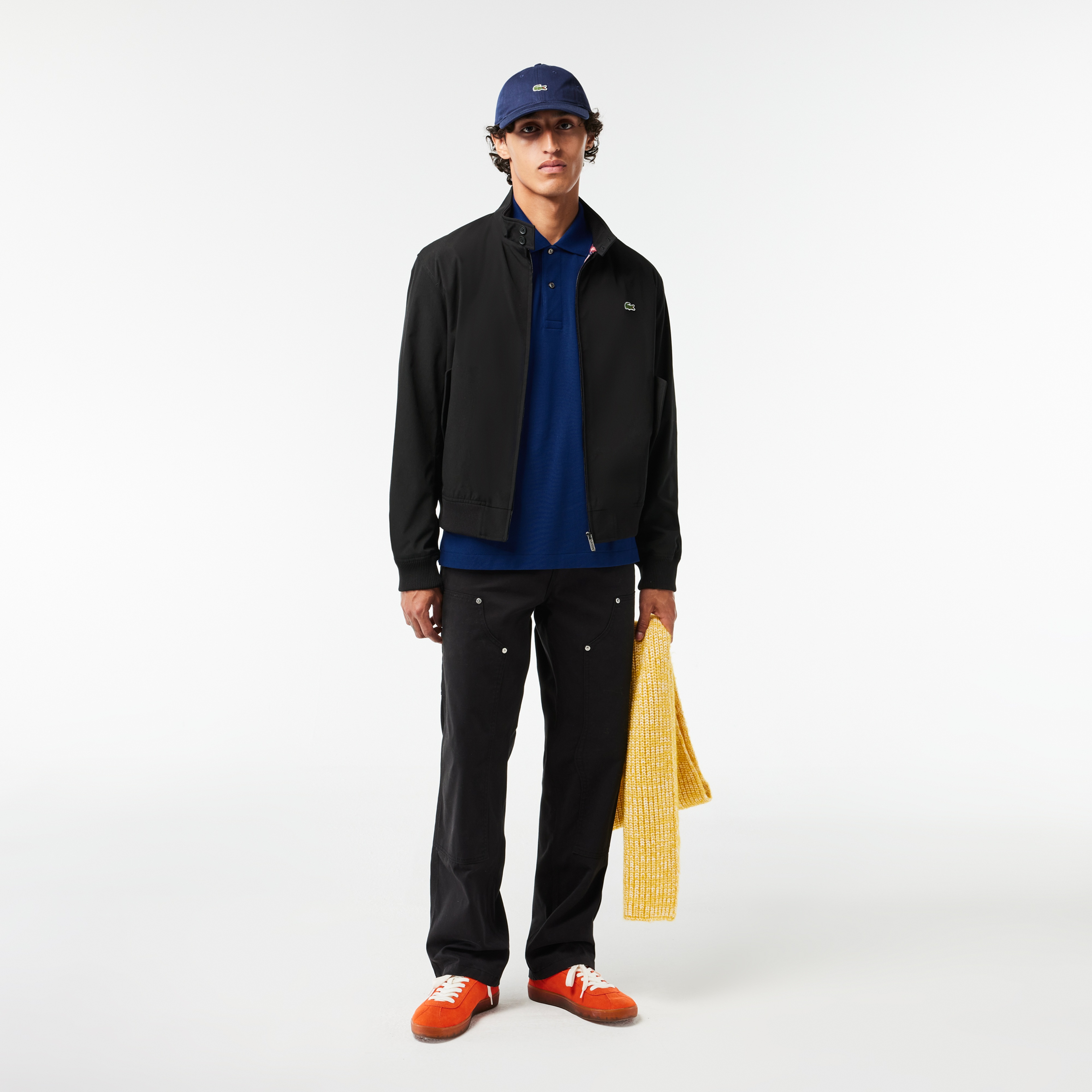 L.12.12 Erkek Classic Fit Lacivert Polo