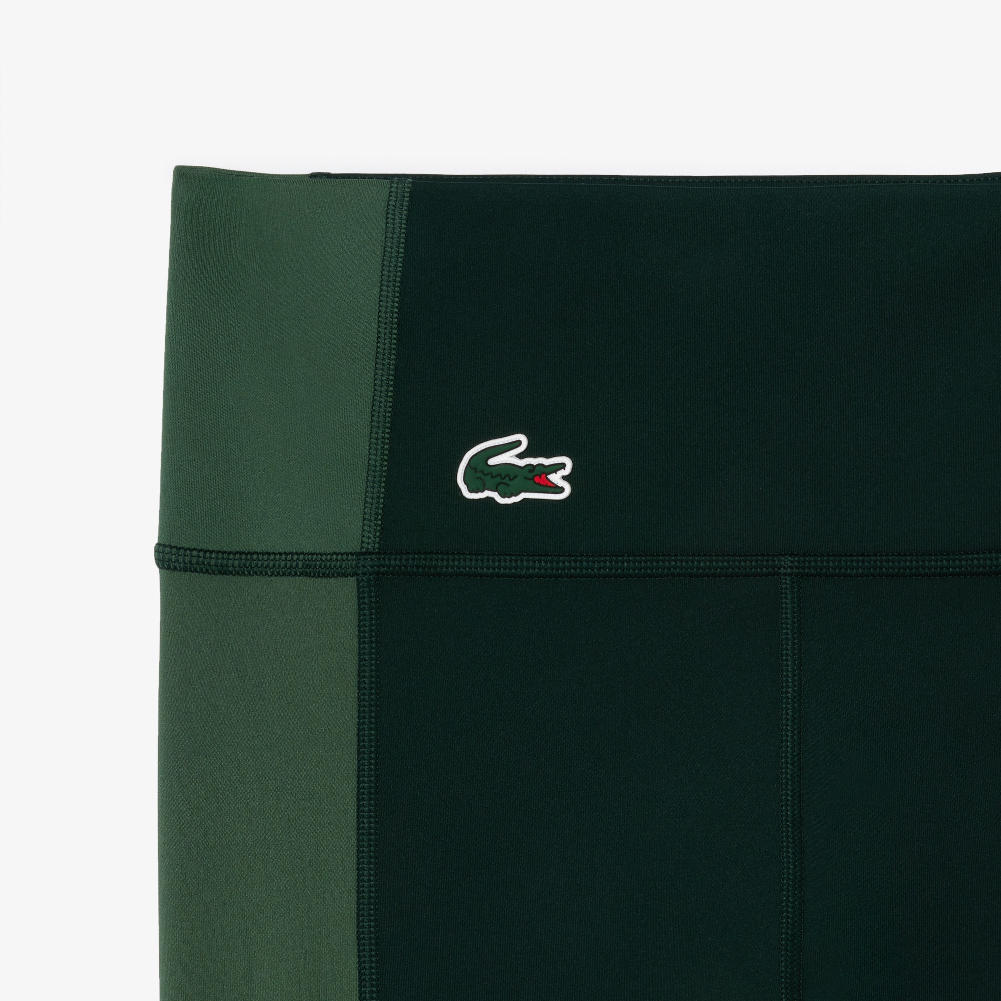 Lacoste Kadın Slim Fit Yeşil Cepli Tayt