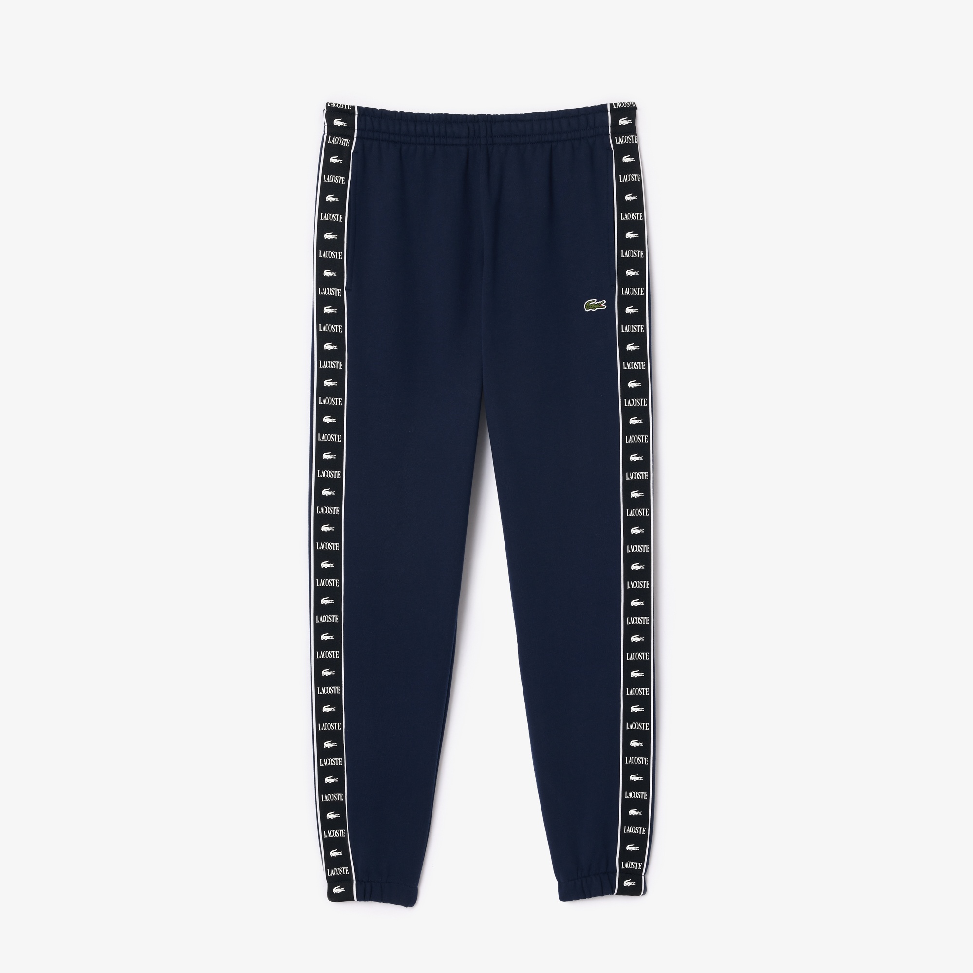 Lacoste Erkek Tapered Fit Baskılı Lacivert Eşofman Altı