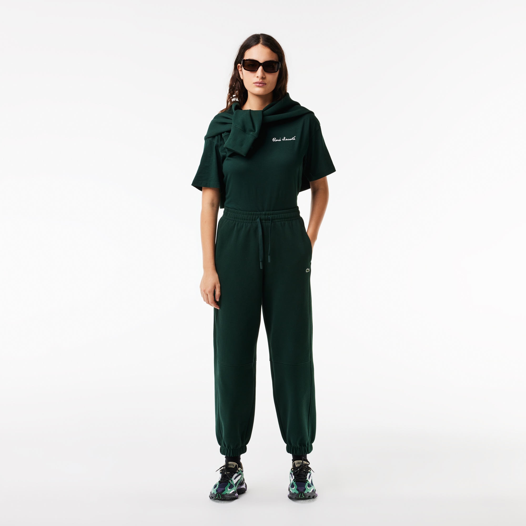 Lacoste Kadın Jogger Yeşil Eşofman Altı