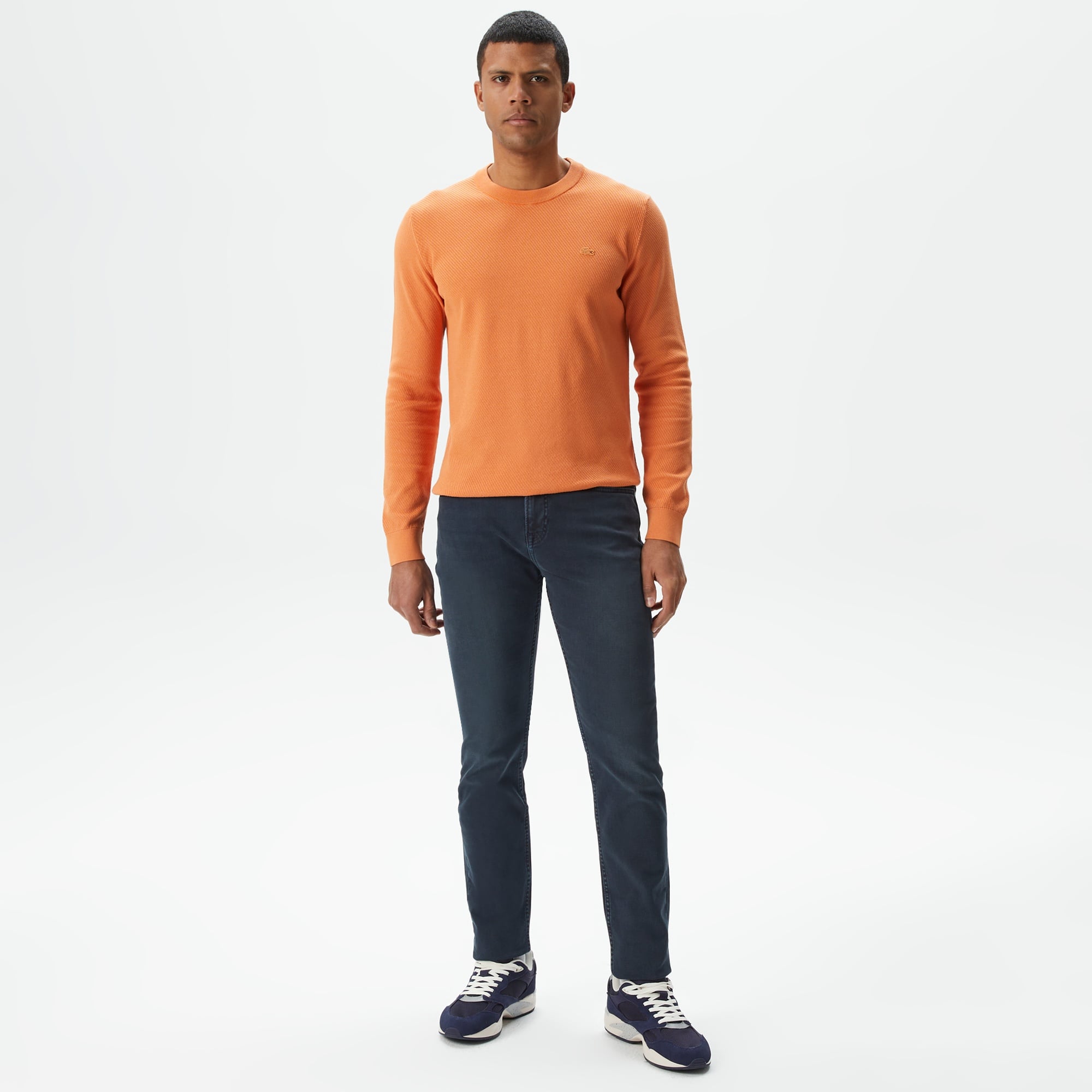 Erkek Slim Fit Mavi Jean Pantolon