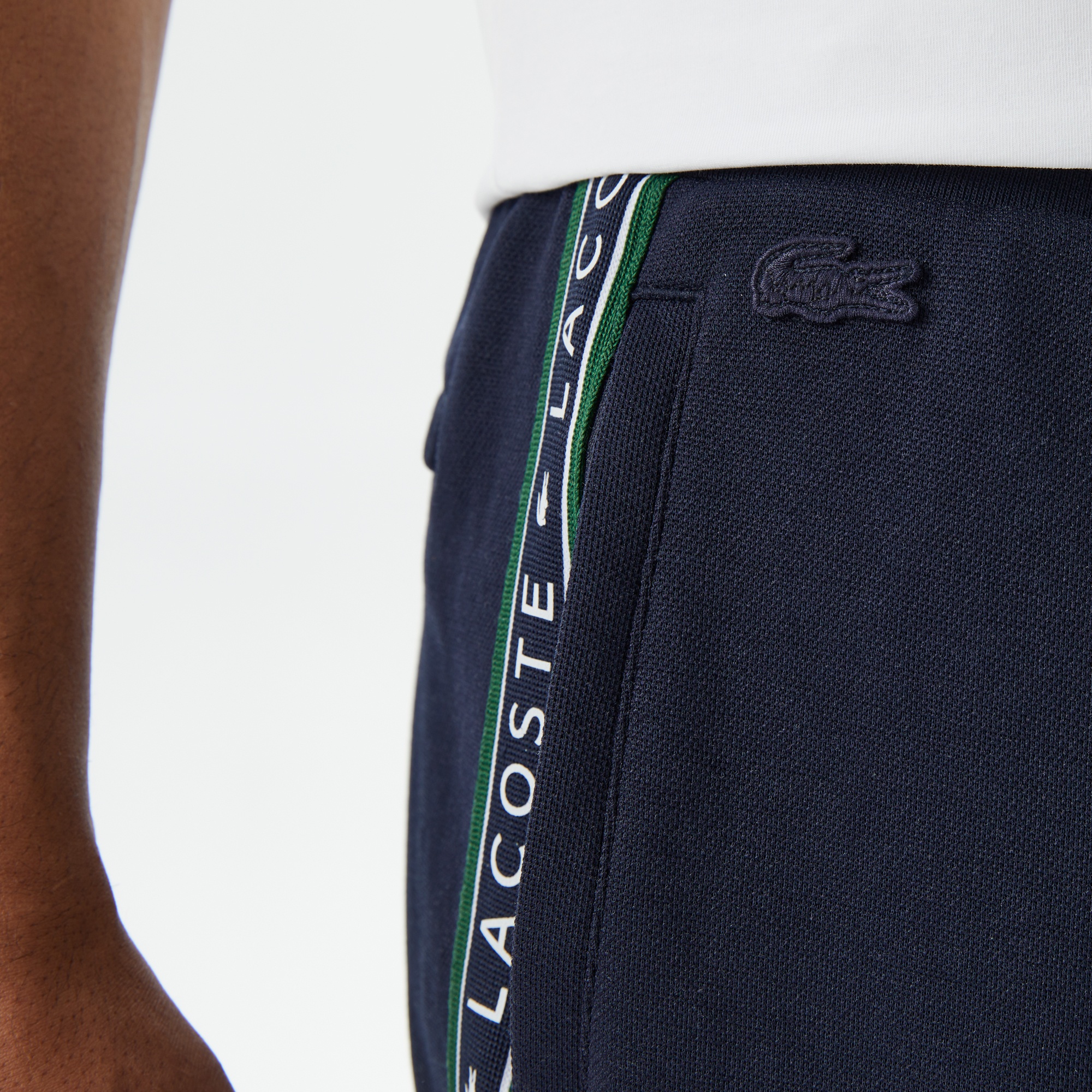 Lacoste Erkek Regular Fit Baskılı Lacivert Eşofman Altı