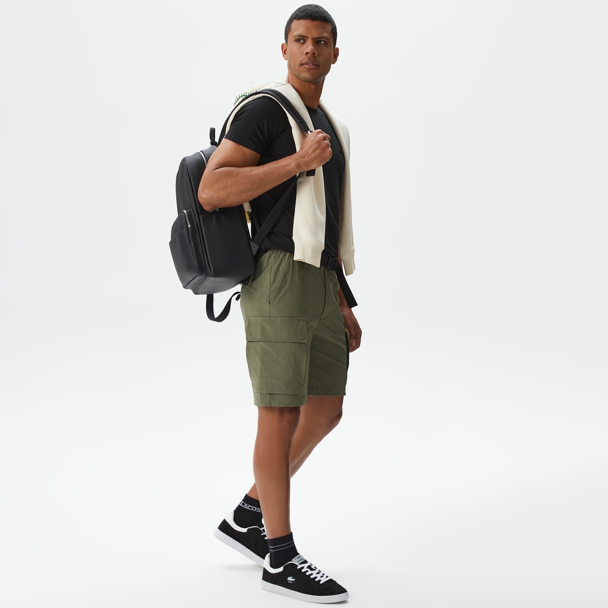 Lacoste Erkek Relaxed Fit Haki Bermuda