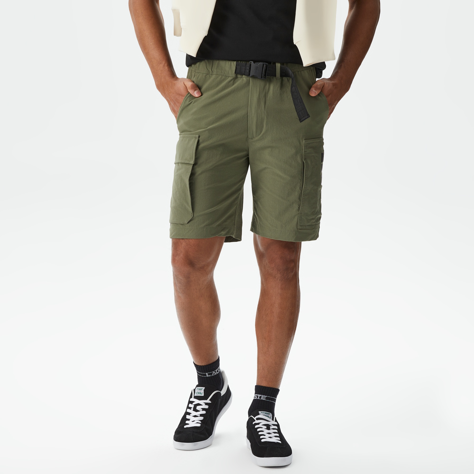 Lacoste Erkek Relaxed Fit Haki Bermuda