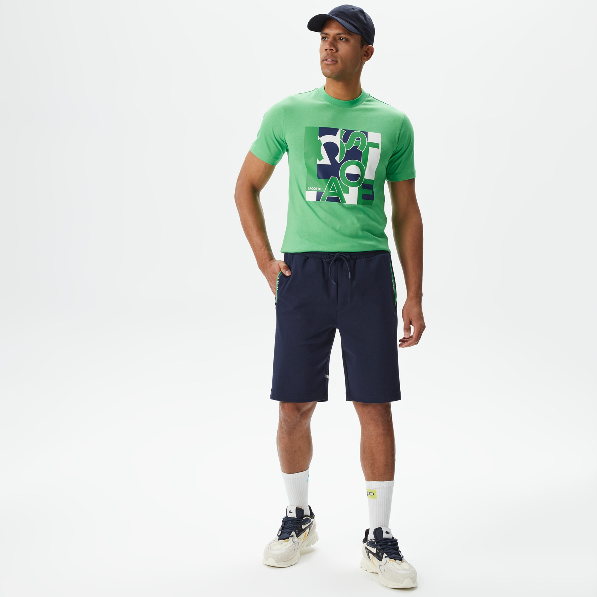 Lacoste Erkek Regular Fit Lacivert Şort