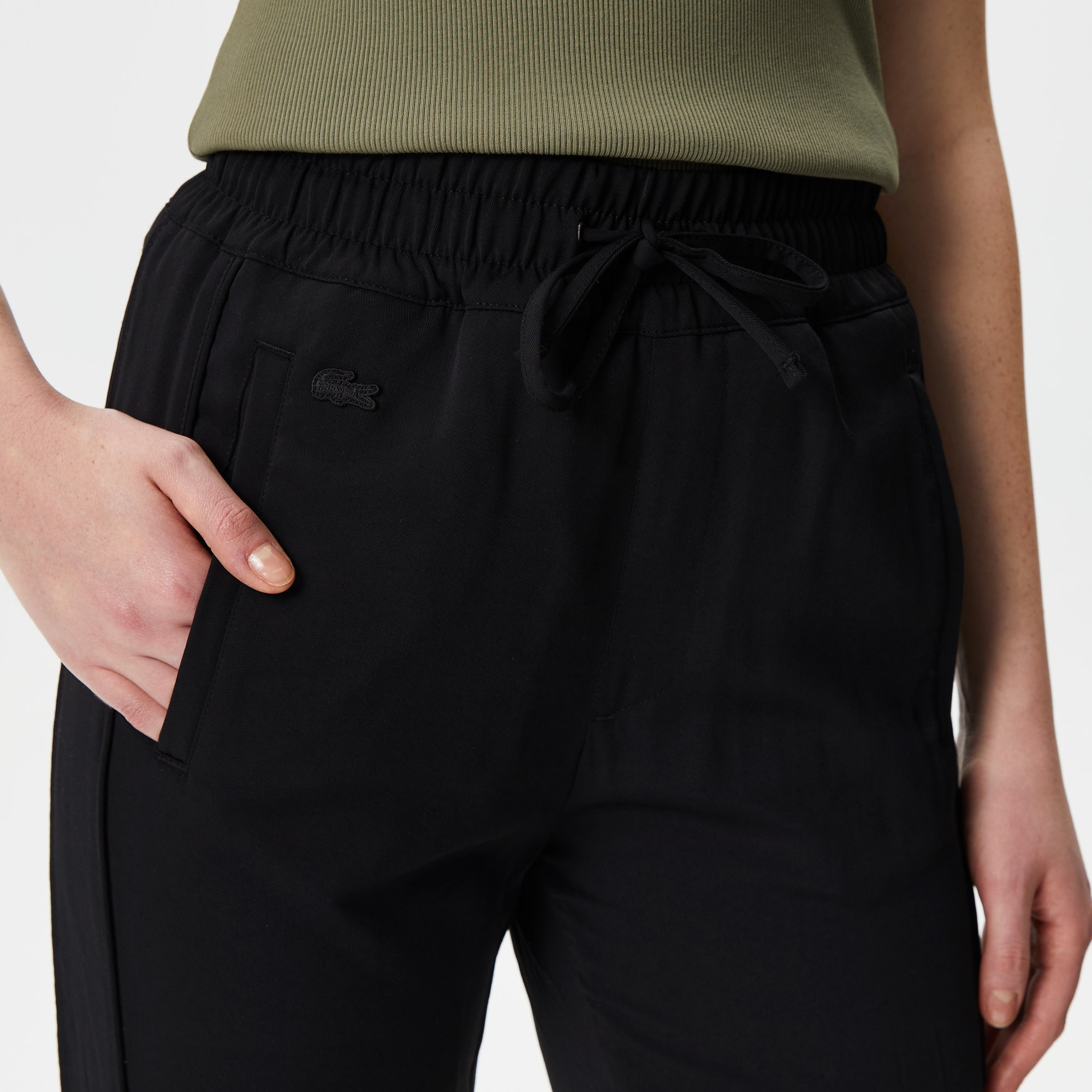 Lacoste Kadın Jogger Siyah Pantolon