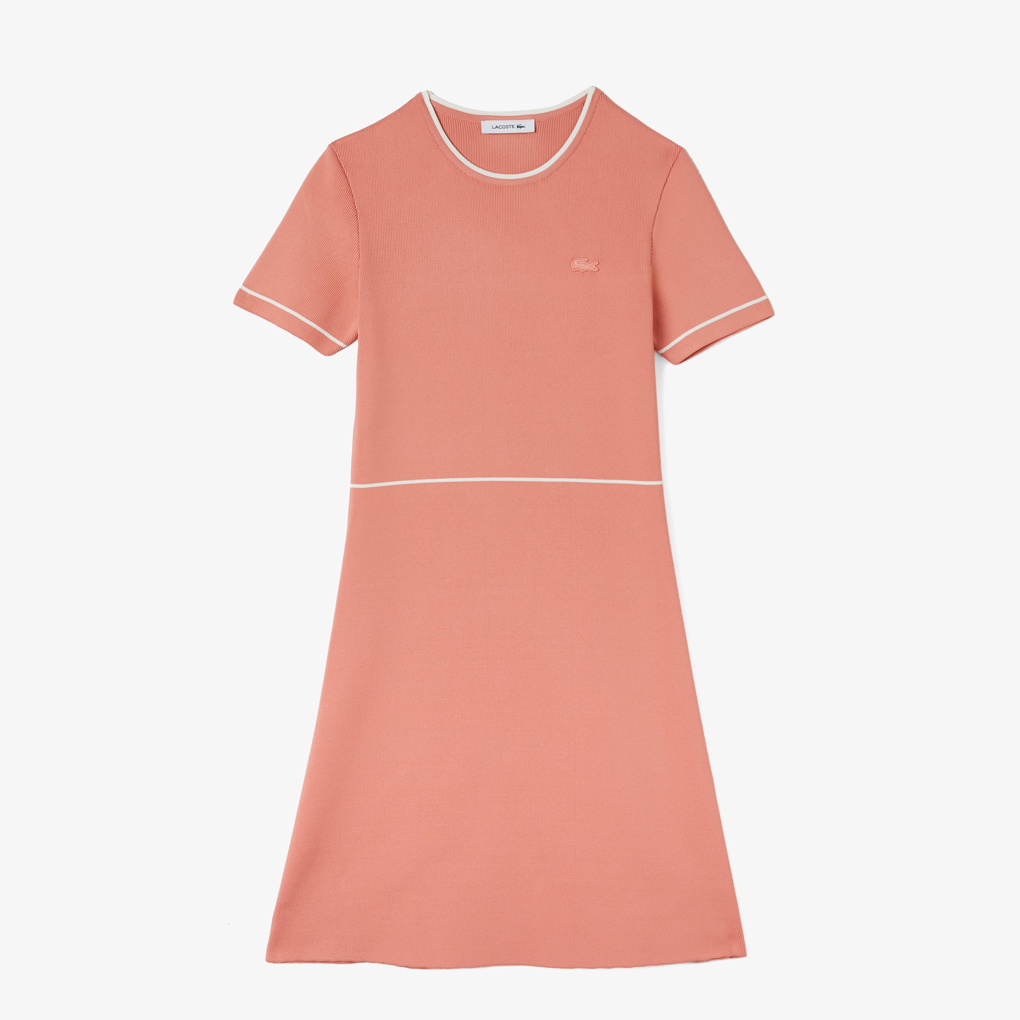 Lacoste Kadın Flare Fit Pembe Elbise