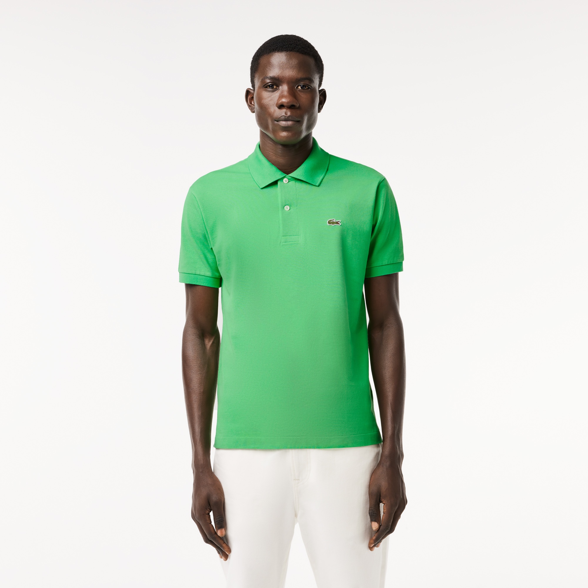 Lacoste L.12.12 Erkek Classic Fit Yeşil Polo