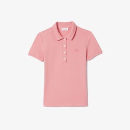 Lacoste Kadın Slim Fit Pembe Polo Pembe