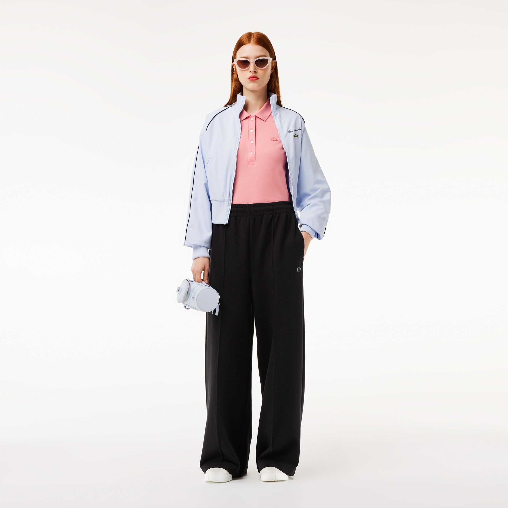 Lacoste Kadın Slim Fit Pembe Polo