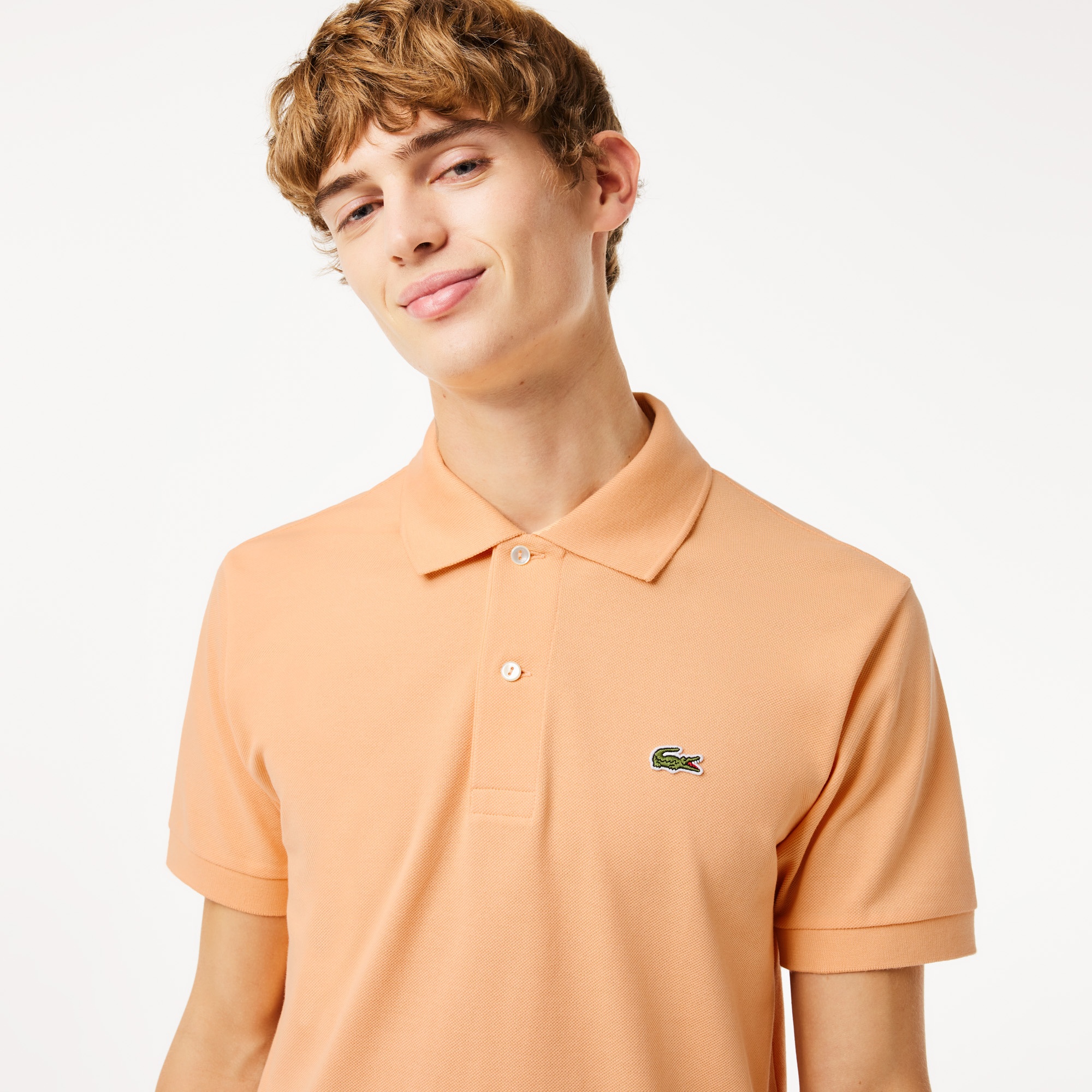 Lacoste L.12.12 Erkek Classic Fit Turuncu Polo