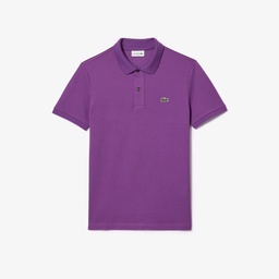 Lacoste L.12.12 Erkek Slim Fit Mor Polo Mor